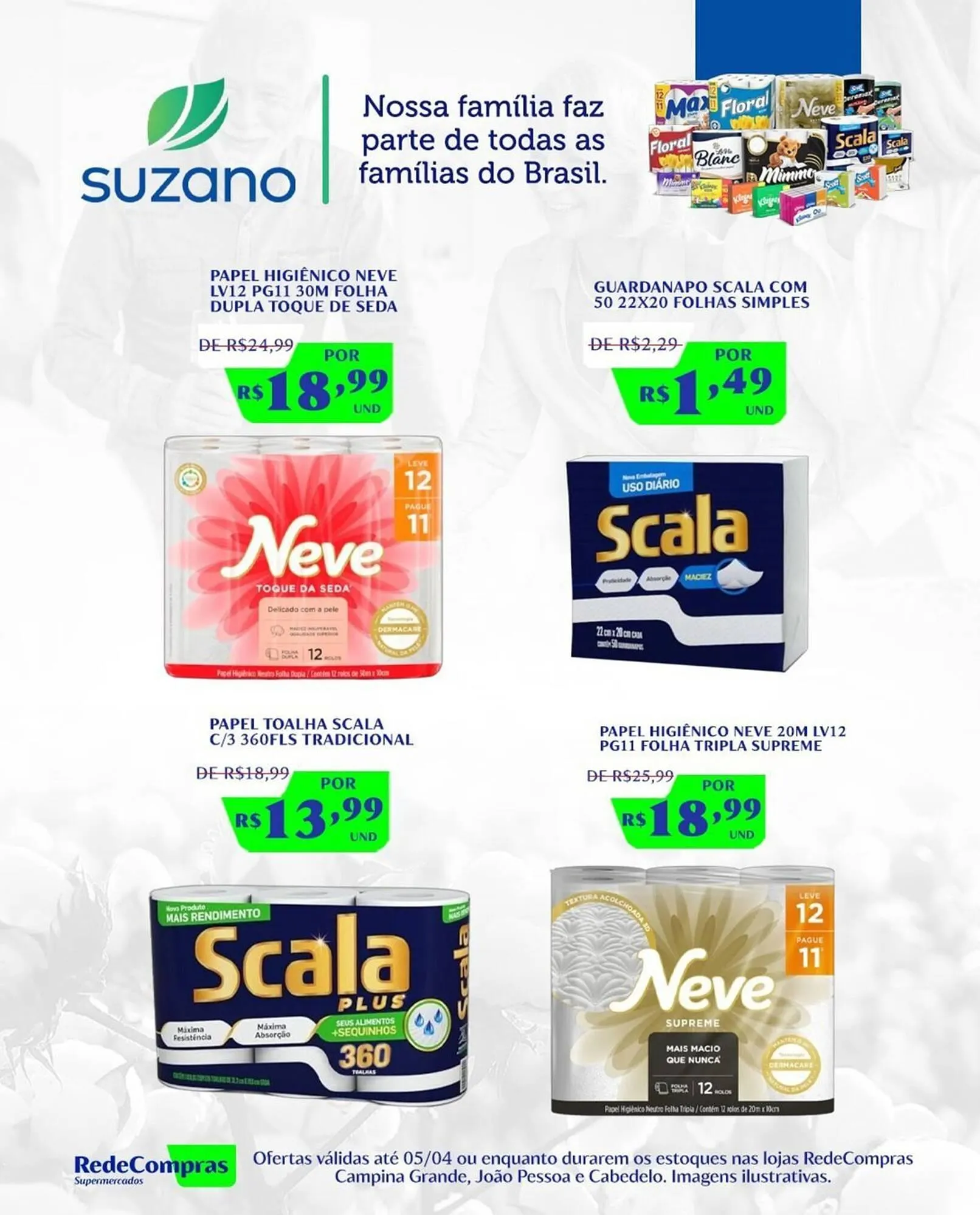 Encarte de Encarte Rede Compras 1 de abril até 5 de abril 2026 - Pagina 1