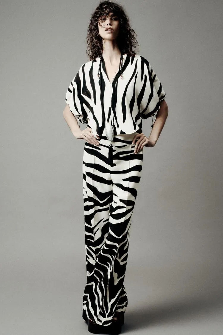 TOP ESTAMPADO ANIMAL ZW COLLECTION