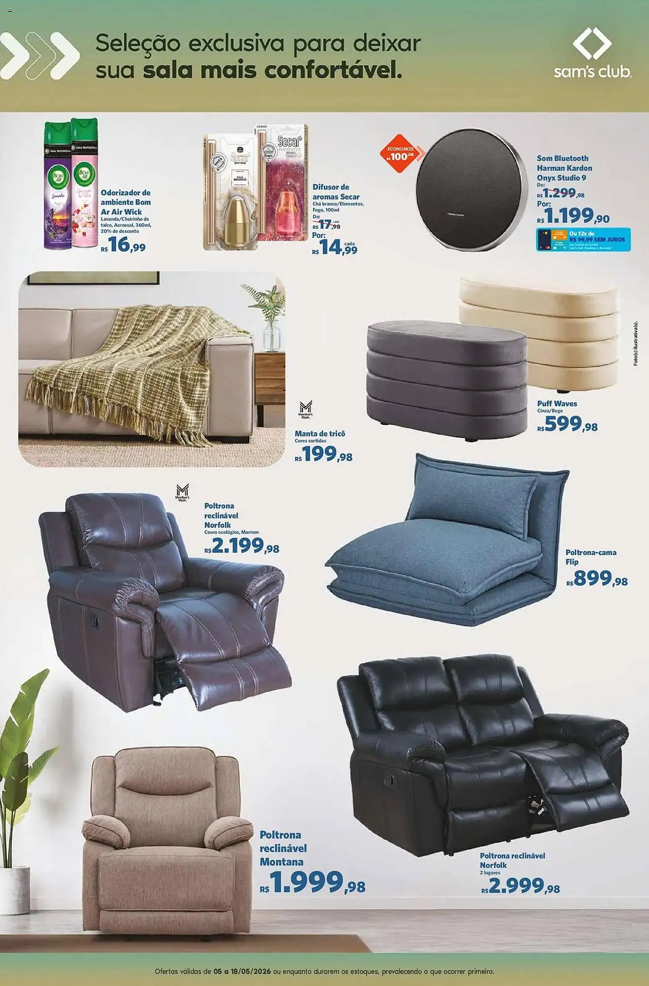 Encarte de Folheto Sam's Club 5 de maio até 18 de maio 2026 - Pagina 3