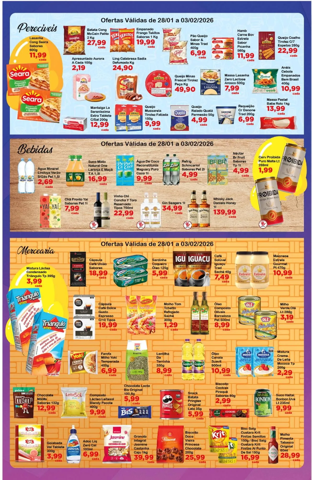 Encarte de Catálogo Chama Supermercados 28 de janeiro até 3 de fevereiro 2026 - Pagina 3