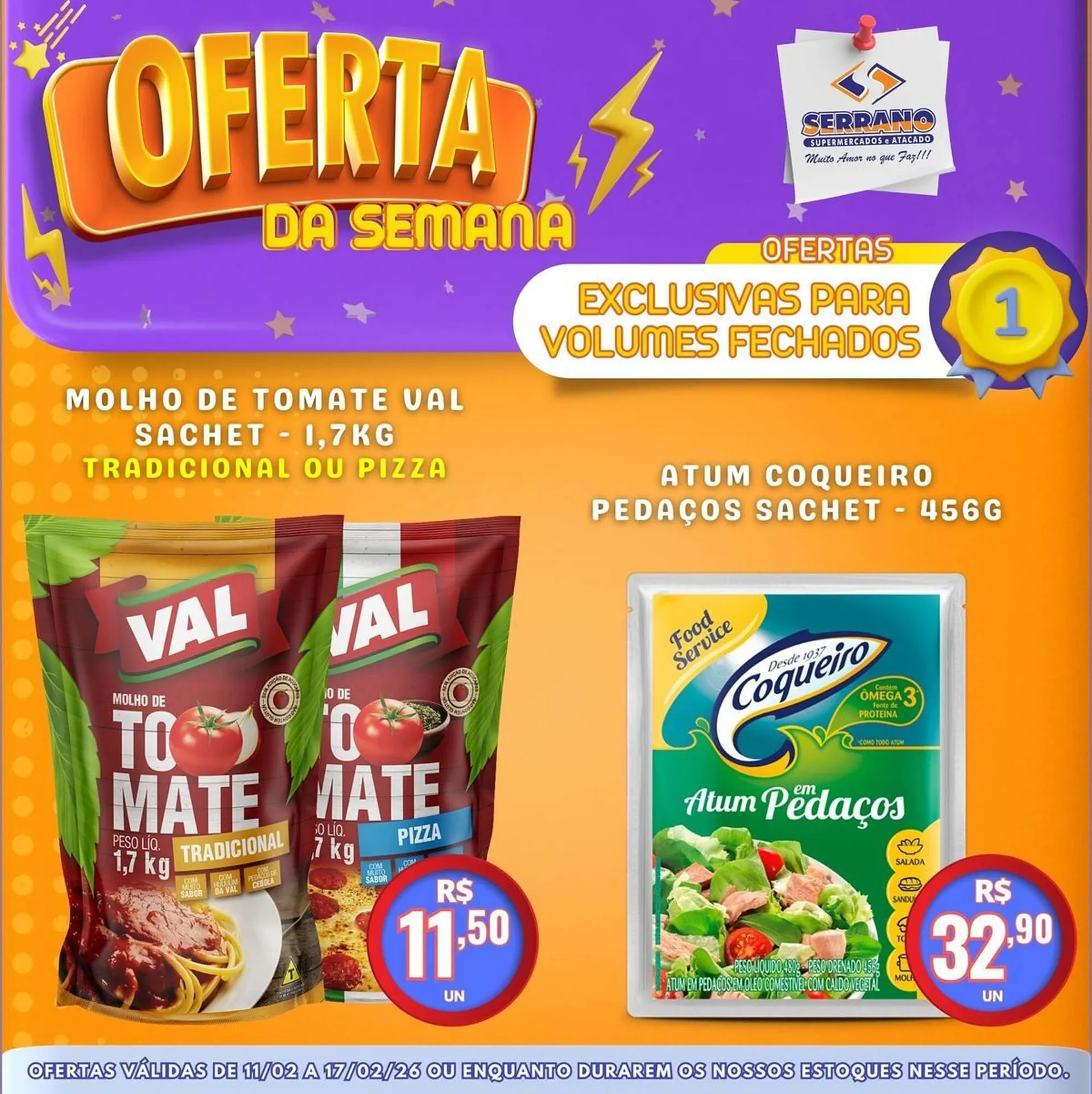 Encarte de Catálogo Serrano Supermercado 11 de fevereiro até 17 de fevereiro 2026 - Pagina 5