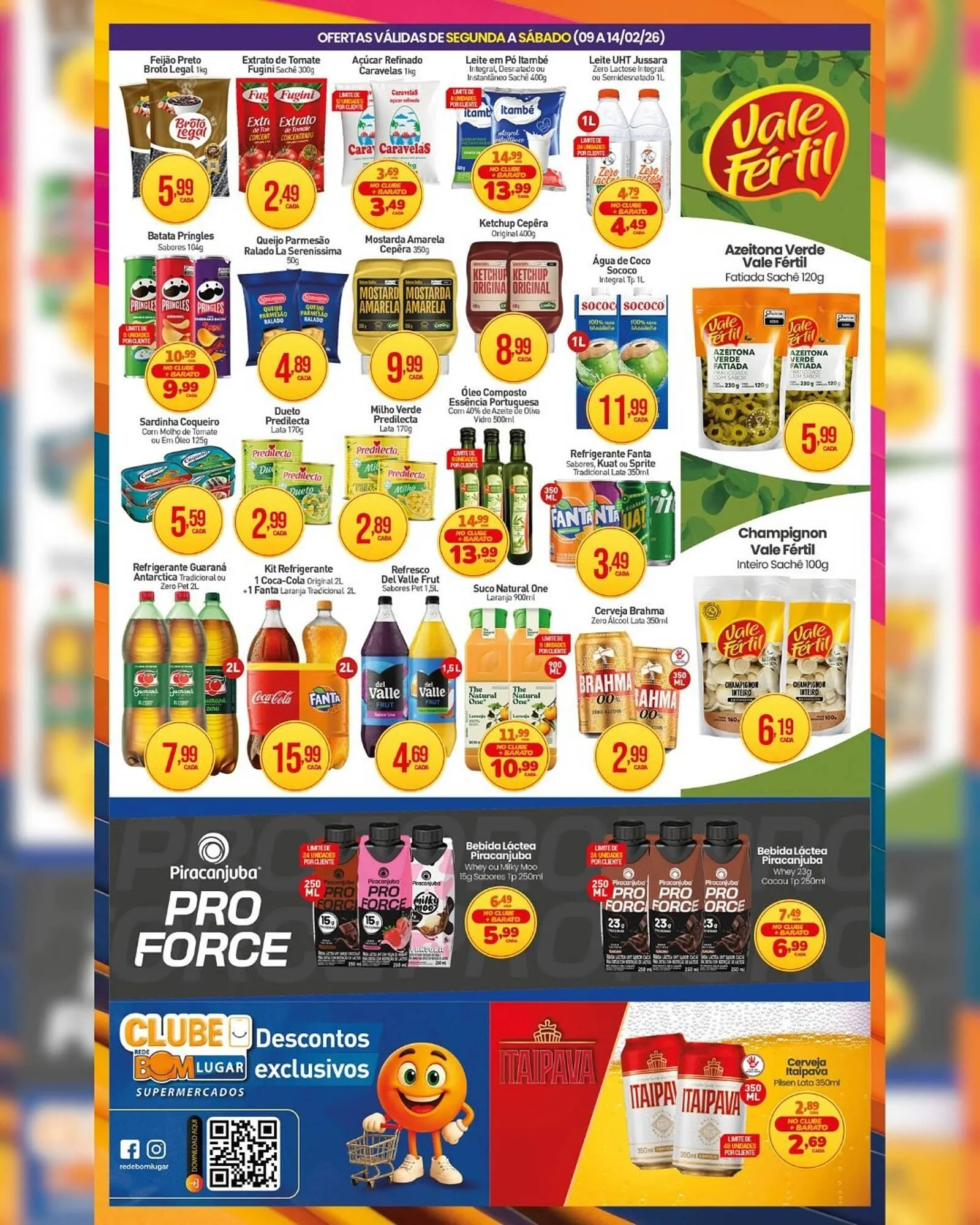 Encarte de Folheto Rede Bom Lugar 9 de fevereiro até 15 de fevereiro 2026 - Pagina 3