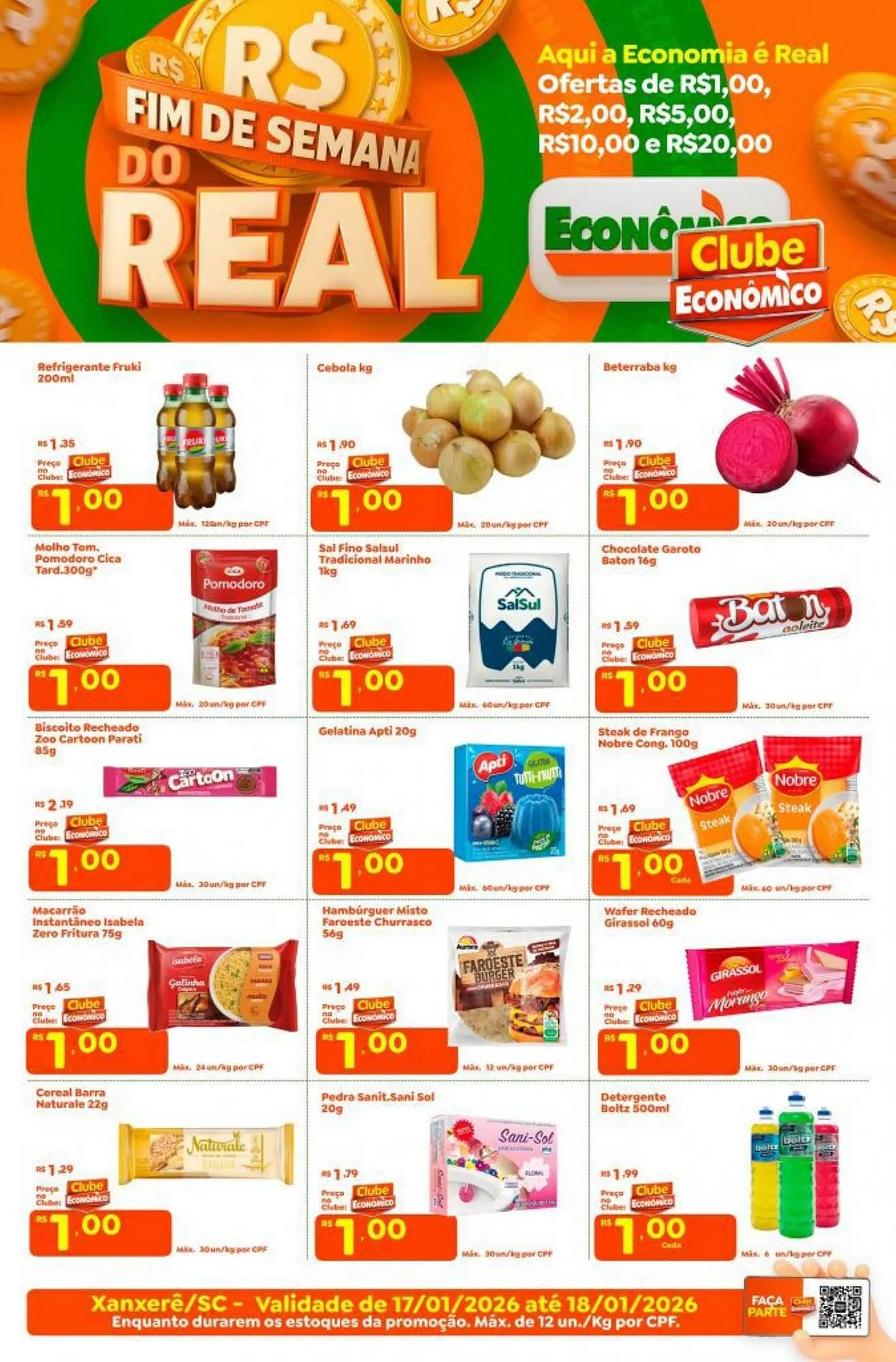 Encarte de Catálogo Econômico Atacadão 17 de janeiro até 18 de janeiro 2026 - Pagina 4