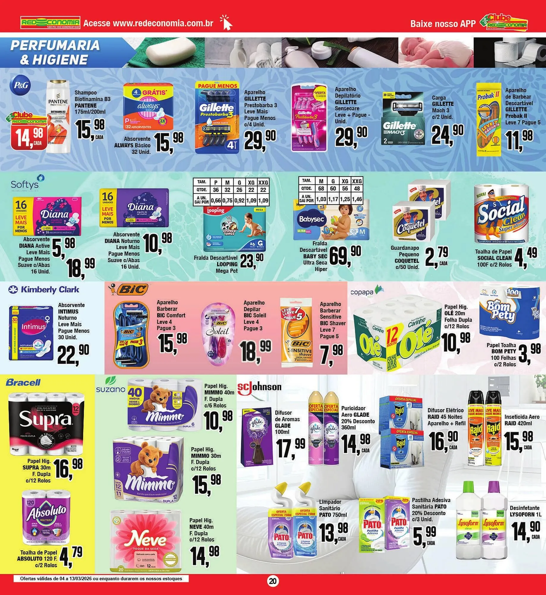 Encarte de Encarte Redeconomia 5 de março até 13 de março 2026 - Pagina 20