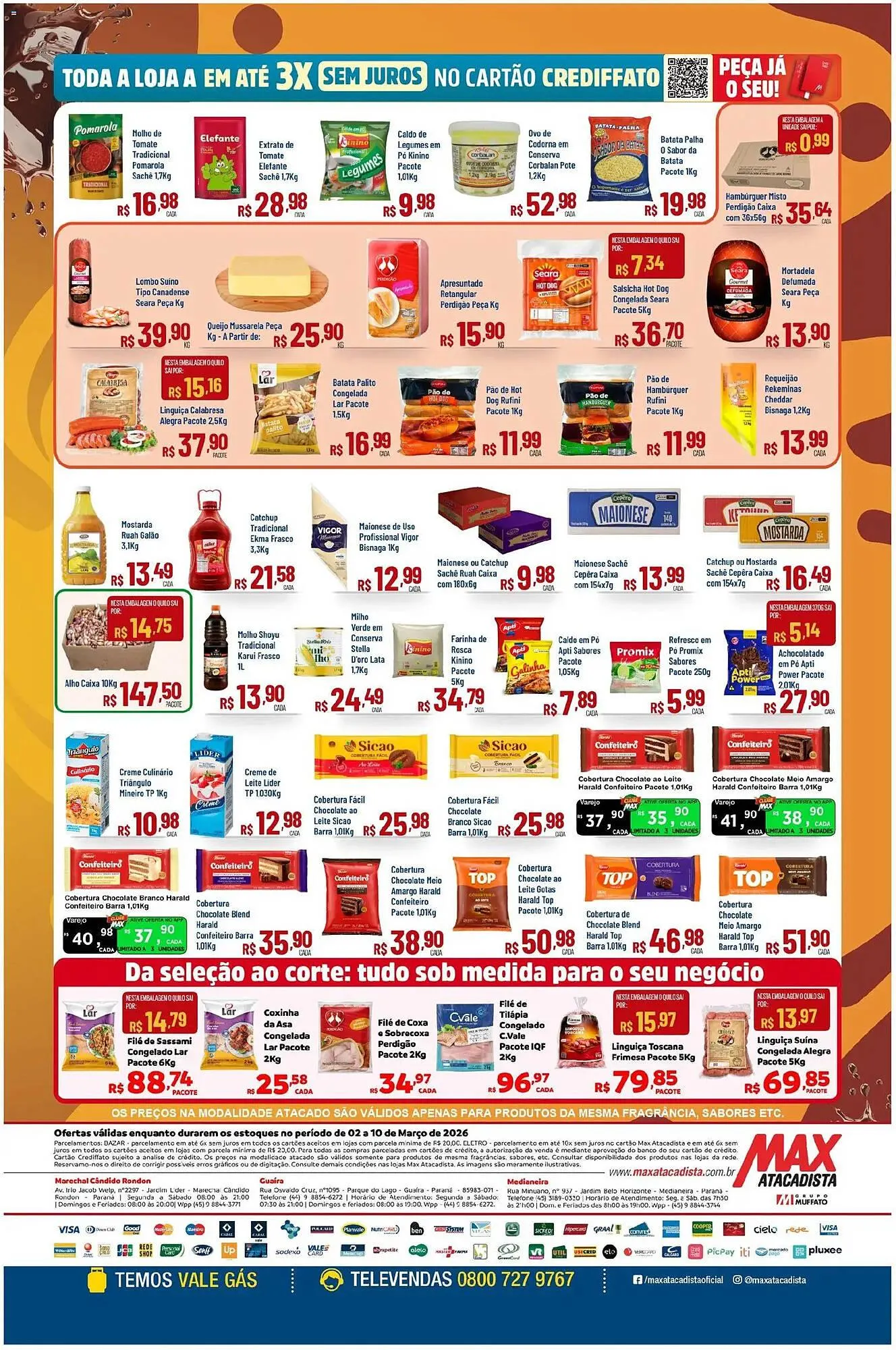Encarte de Encarte Max Atacadista 2 de março até 10 de março 2026 - Pagina 8