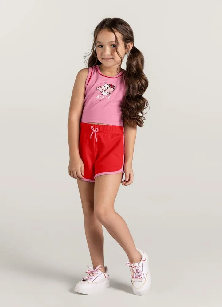 Conjunto Turma da Monica Infantil Brandili