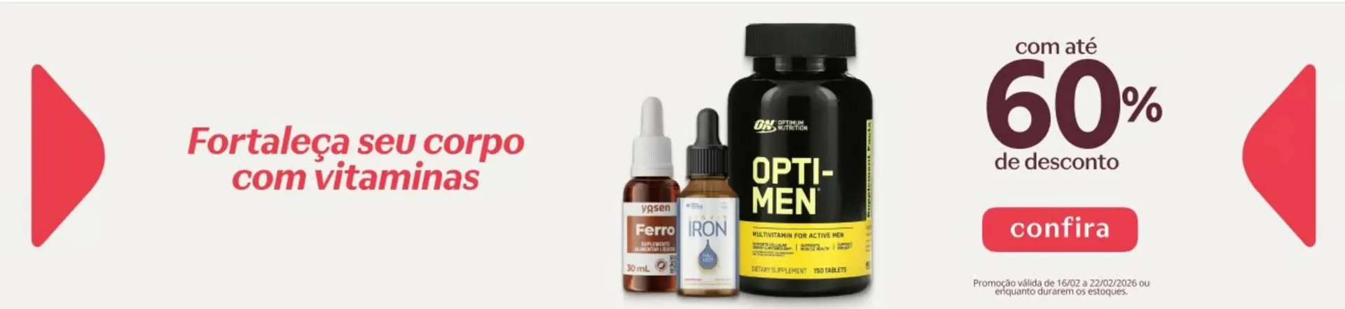 Encarte de Encarte Drogasil 16 de fevereiro até 22 de fevereiro 2026 - Pagina 8