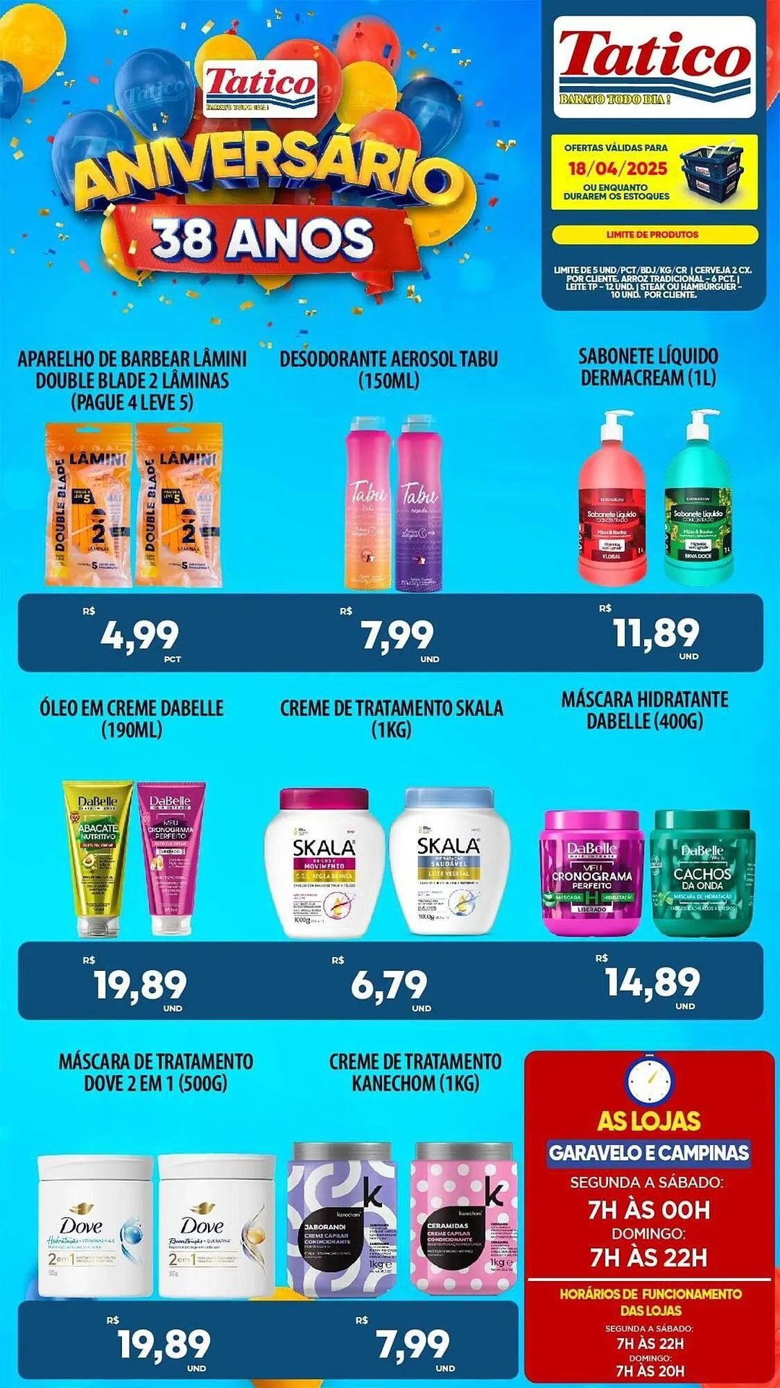 Encarte de Catálogo Tatico 18 de abril até 21 de abril 2025 - Pagina 25
