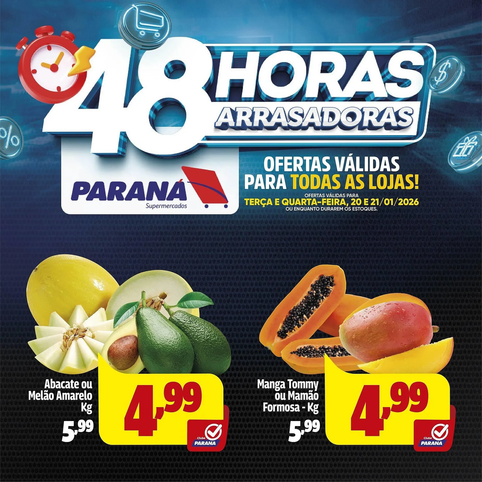 Encarte de Folheto Supermercado Paraná 20 de janeiro até 21 de janeiro 2026 - Pagina 4