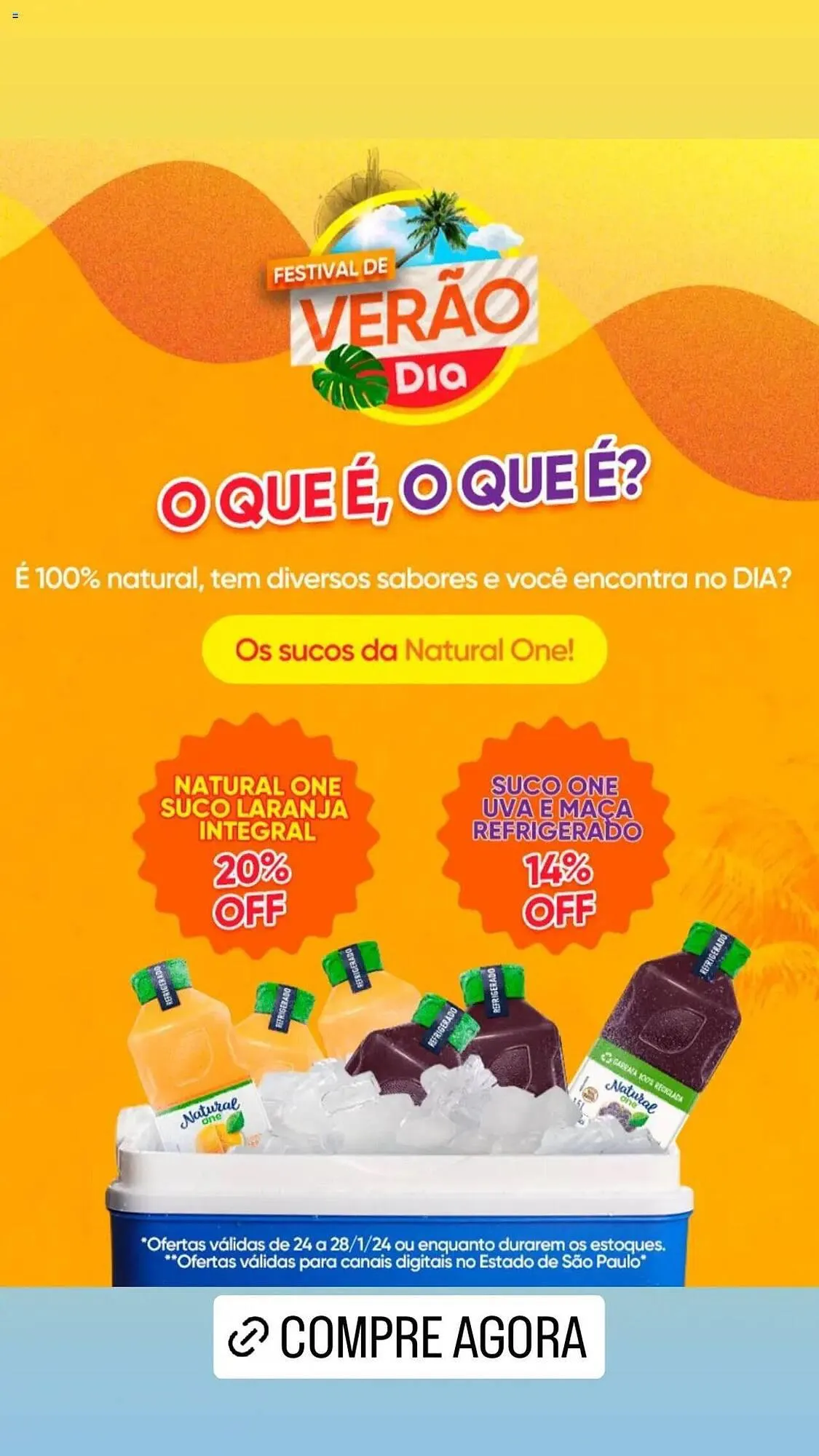 Encarte de Catálogo Dia 24 de janeiro até 28 de janeiro 2024 - Pagina 1