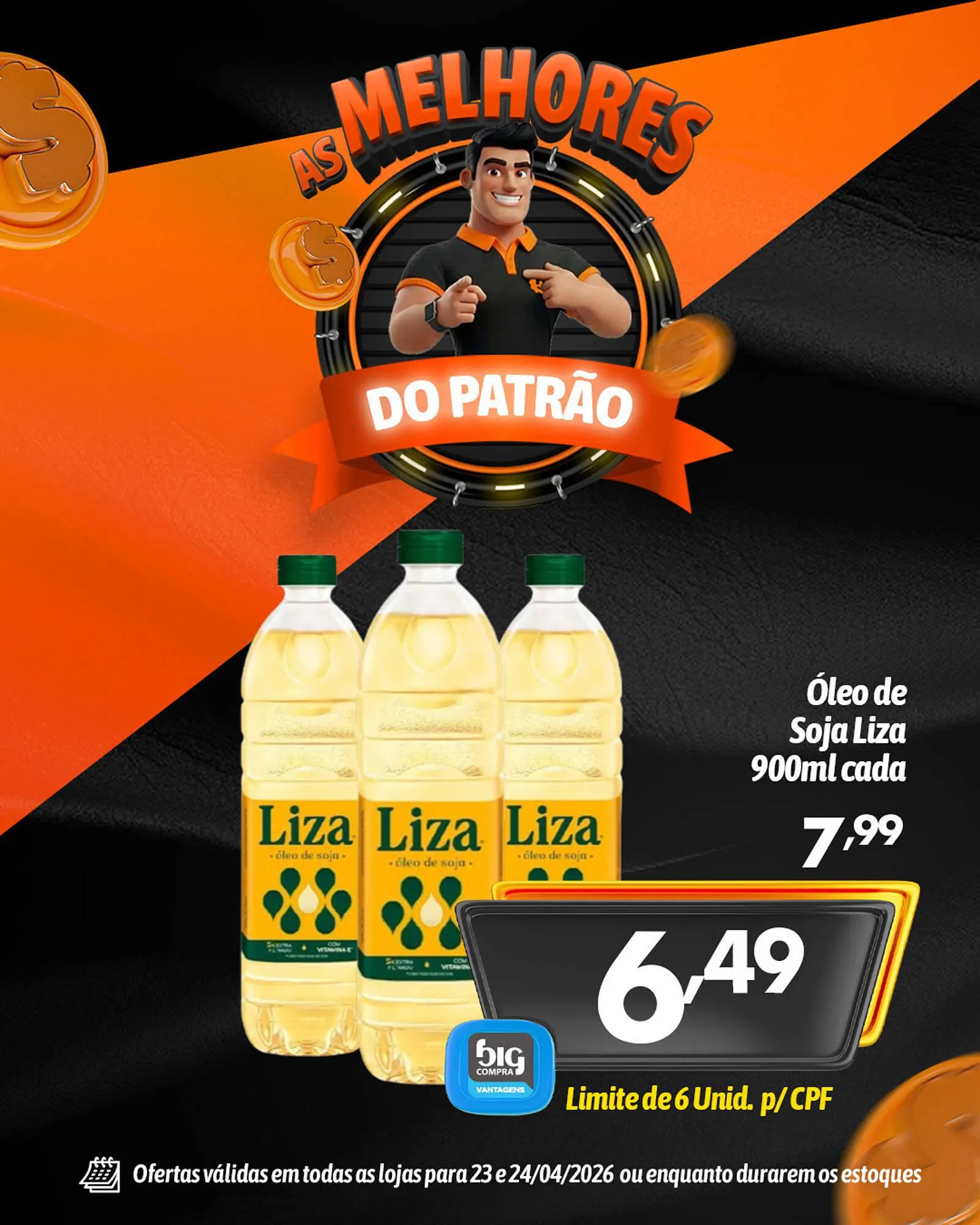 Encarte de Catálogo Supermercados Big Compra 23 de abril até 24 de abril 2026 - Pagina 2