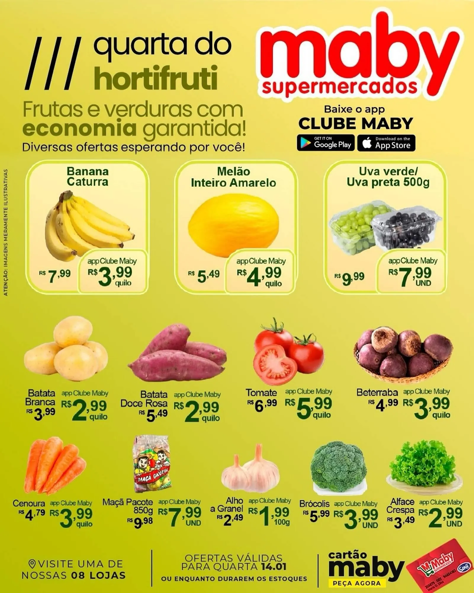 Encarte de Catálogo Maby Supermercados 14 de janeiro até 14 de janeiro 2026 - Pagina 1