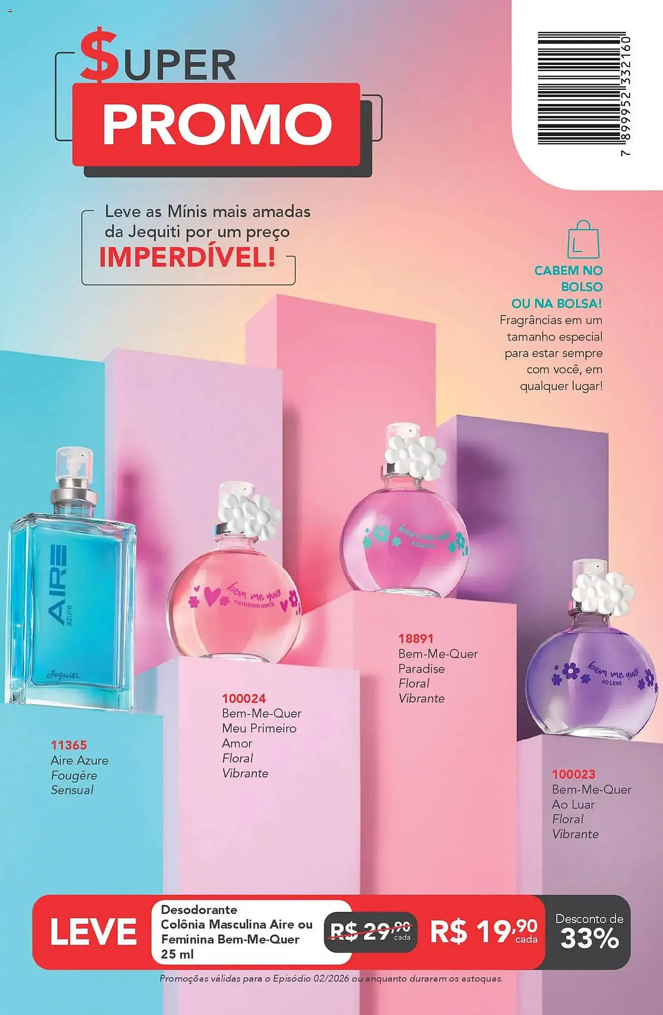 Encarte de Catálogo Jequiti 30 de janeiro até 20 de fevereiro 2026 - Pagina 100