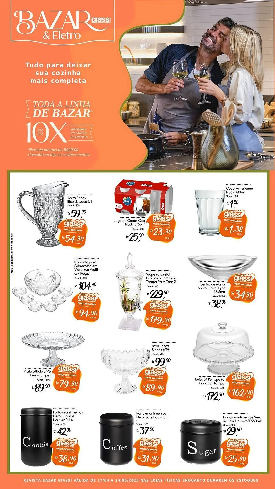 Encarte de Catálogo Giassi Supermercados 17 de abril até 14 de maio 2025 - Pagina 8