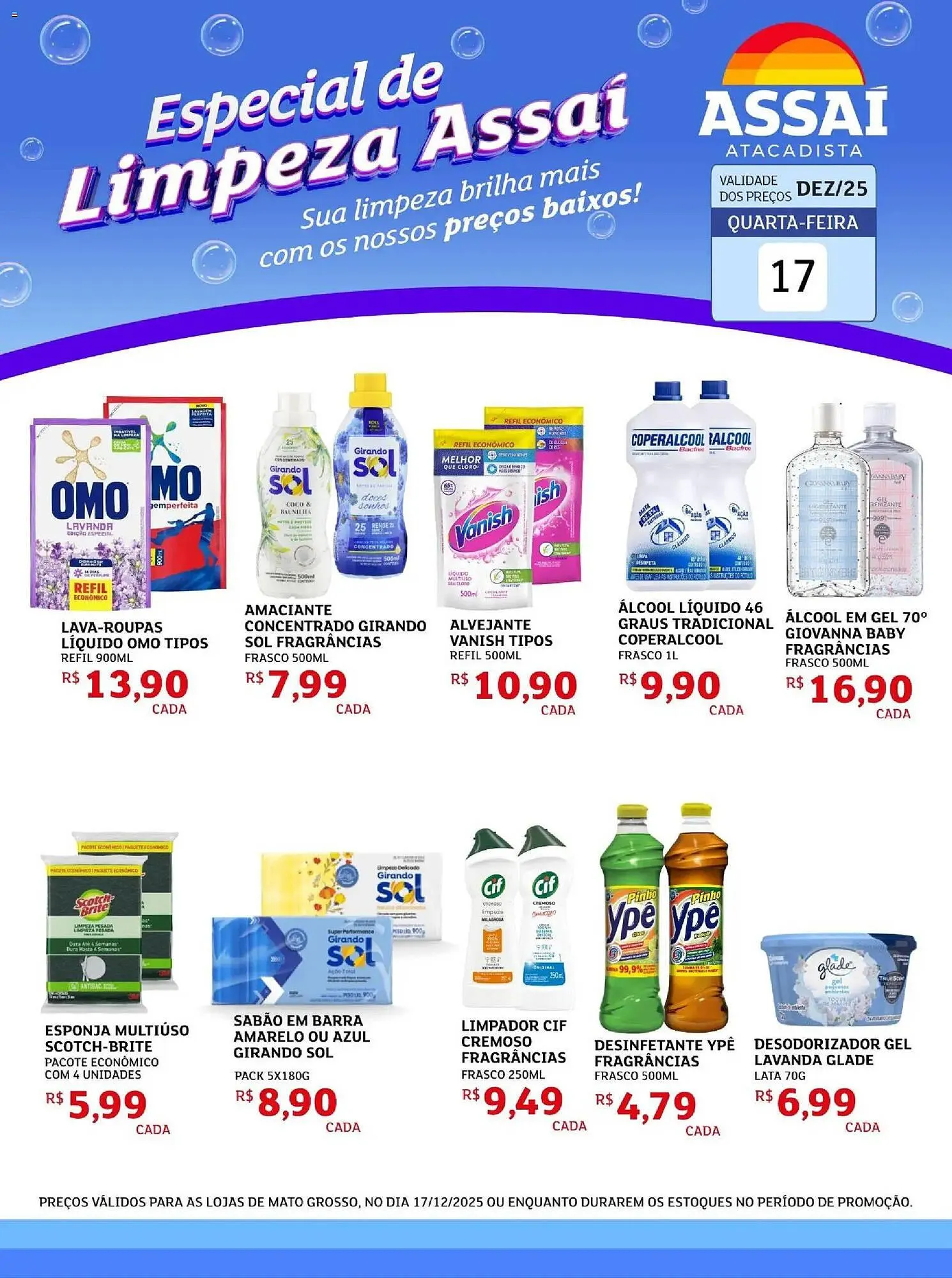 Encarte de Encarte Assaí Atacadista 17 de dezembro até 17 de dezembro 2025 - Pagina 1