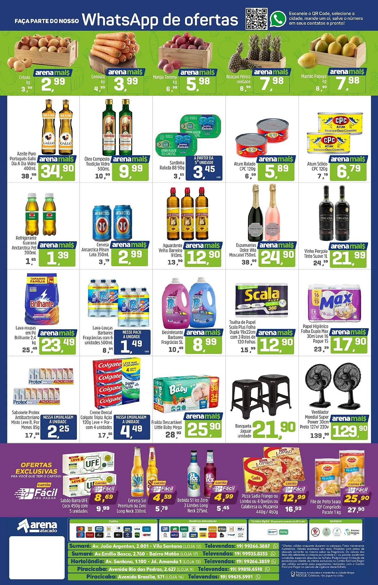 Encarte de Catálogo Arena Atacado 4 de abril até 6 de abril 2025 - Pagina 2