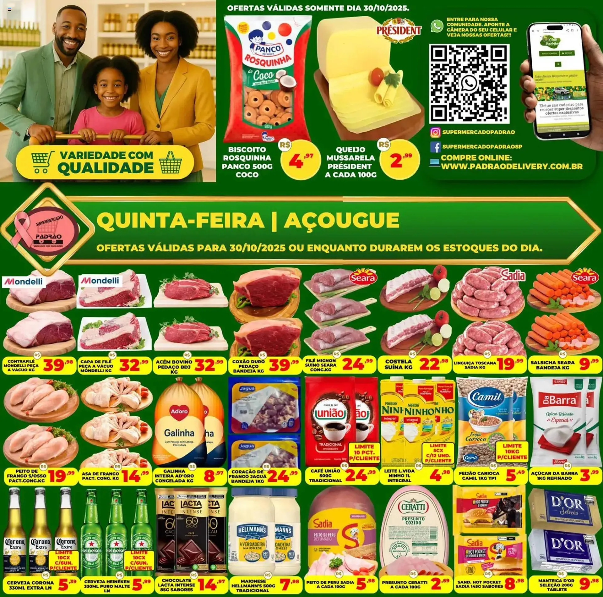 Folheto Supermercado Padrão - 1