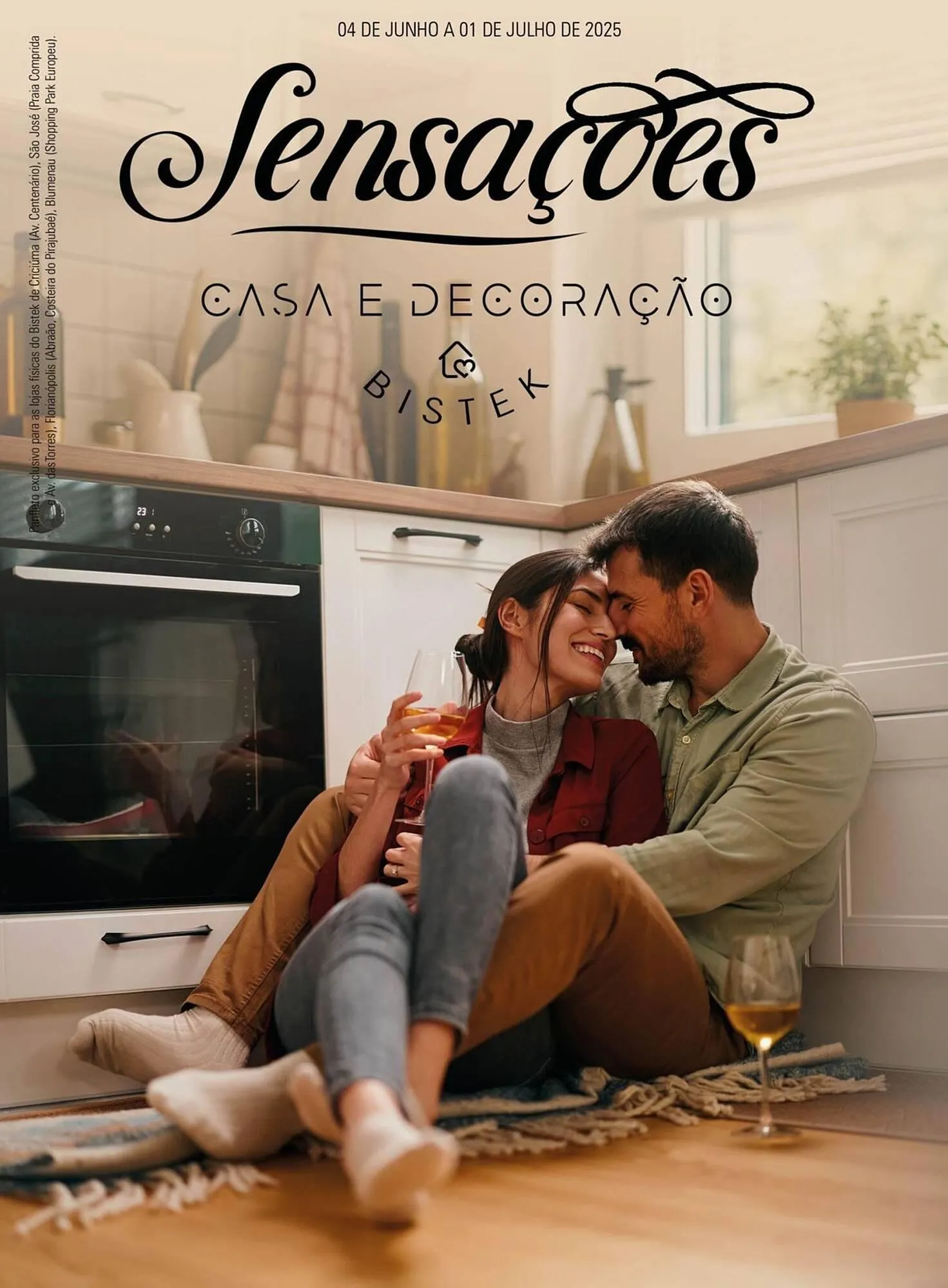 Encarte de Catálogo Bistek Supermercados 6 de junho até 1 de julho 2025 - Pagina 1