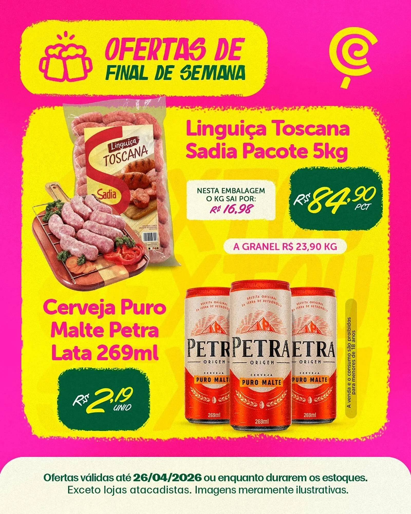 Encarte de Folheto Comercial Esperança 24 de abril até 26 de abril 2026 - Pagina 3