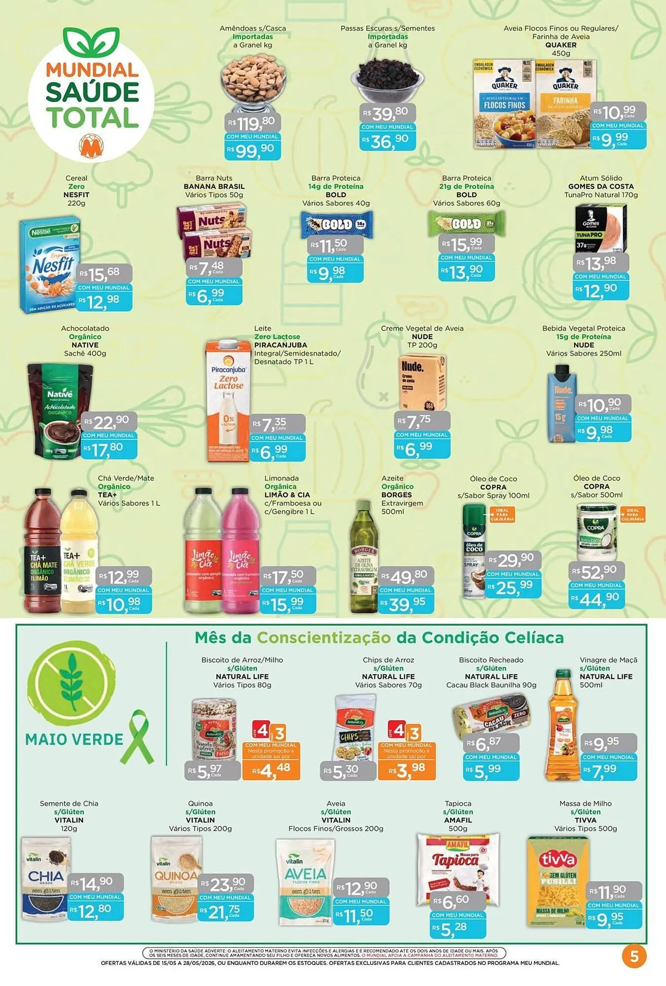Encarte de Encarte Supermercados Mundial 16 de maio até 28 de maio 2026 - Pagina 5