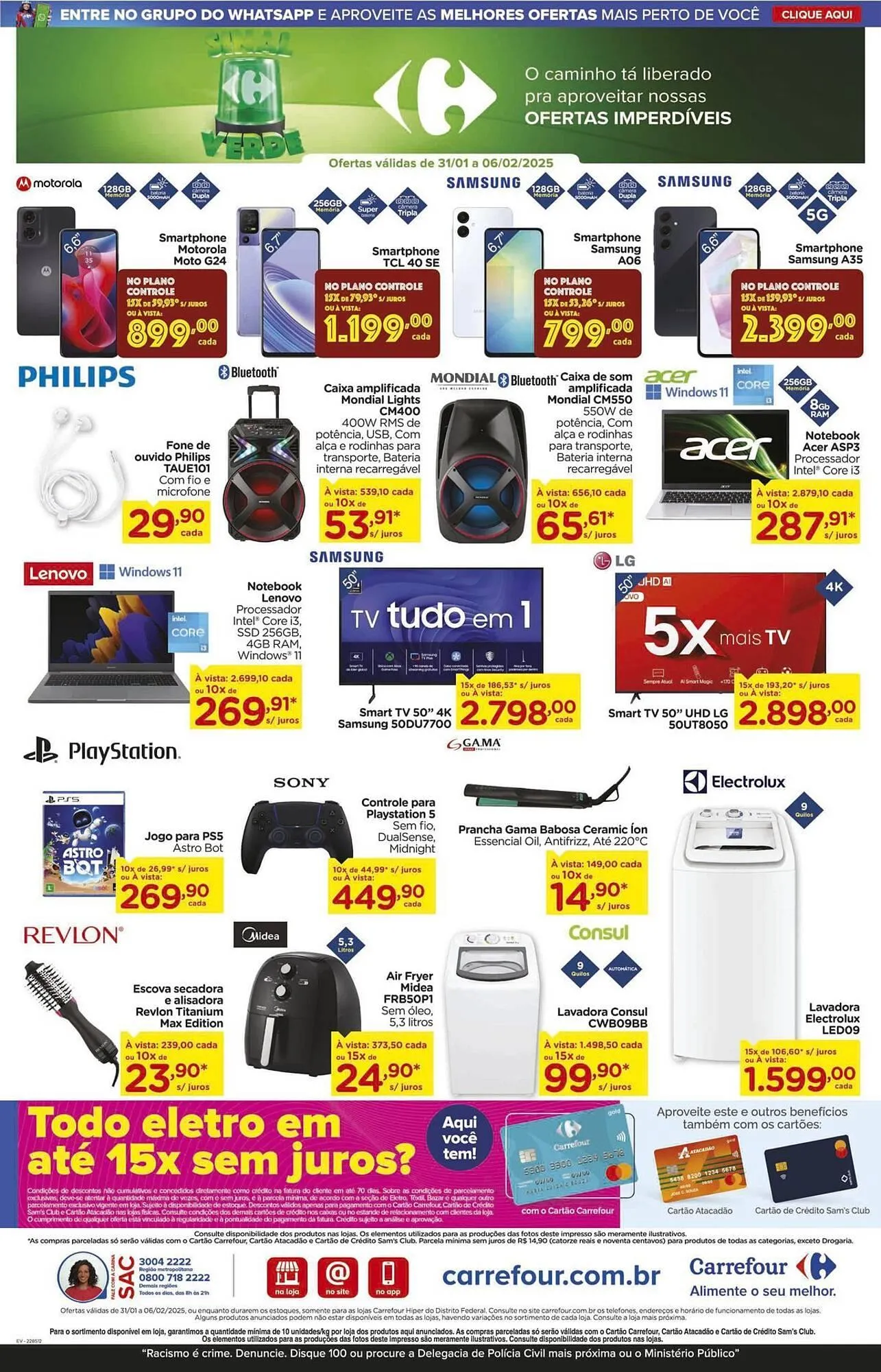 Encarte de Catálogo Carrefour 3 de fevereiro até 6 de fevereiro 2025 - Pagina 11