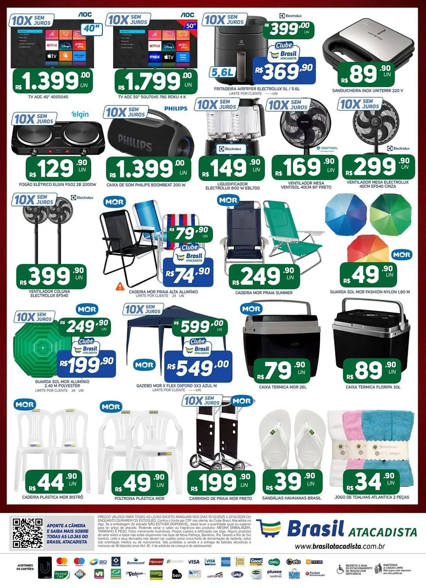 Encarte de Catálogo Brasil Atacadista 15 de dezembro até 21 de dezembro 2025 - Pagina 8