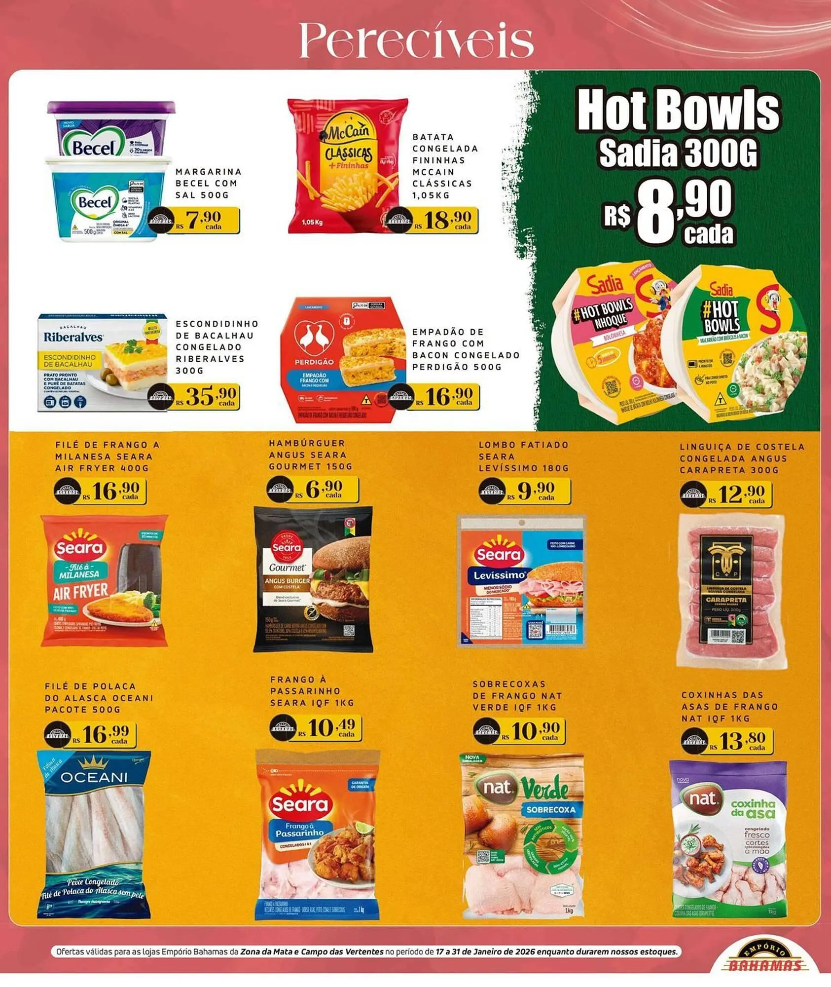 Encarte de Catálogo Empório Bahamas 16 de janeiro até 30 de janeiro 2026 - Pagina 9