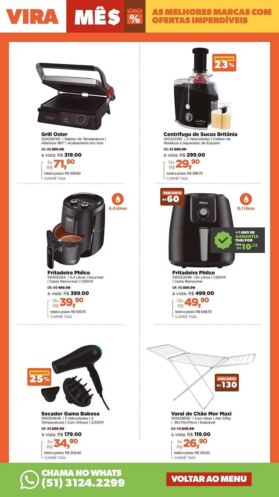 Encarte de Catálogo Lojas TaQi 24 de junho até 30 de junho 2025 - Pagina 9