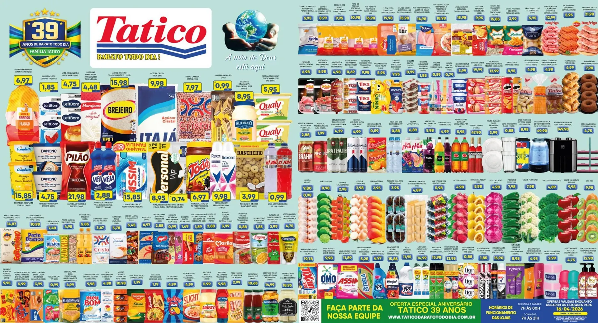 Encarte de Tabloide Tatico 16 de abril até 16 de abril 2026 - Pagina 1