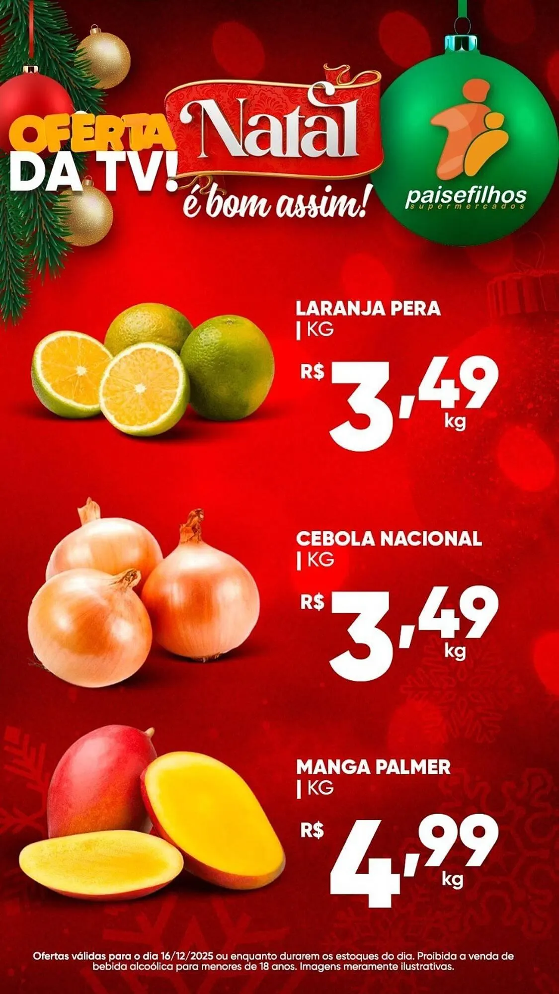 Encarte de Catálogo Pais e Filhos Supermercados 16 de dezembro até 17 de dezembro 2025 - Pagina 5