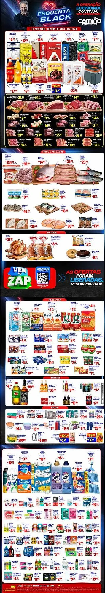 Encarte de Catálogo Camiño supermercados 6 de novembro até 7 de novembro 2025 - Pagina 1