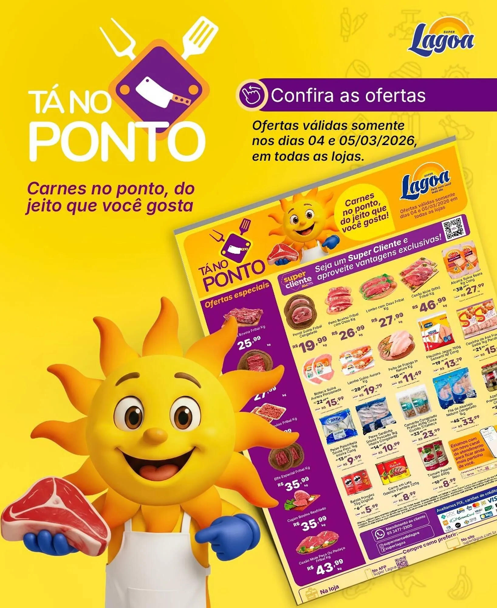 Encarte de Encarte Super Lagoa 3 de março até 5 de março 2026 - Pagina 1