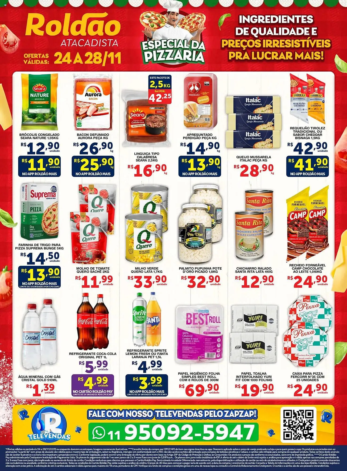 Encarte de Folheto Roldão 24 de novembro até 28 de novembro 2025 - Pagina 1