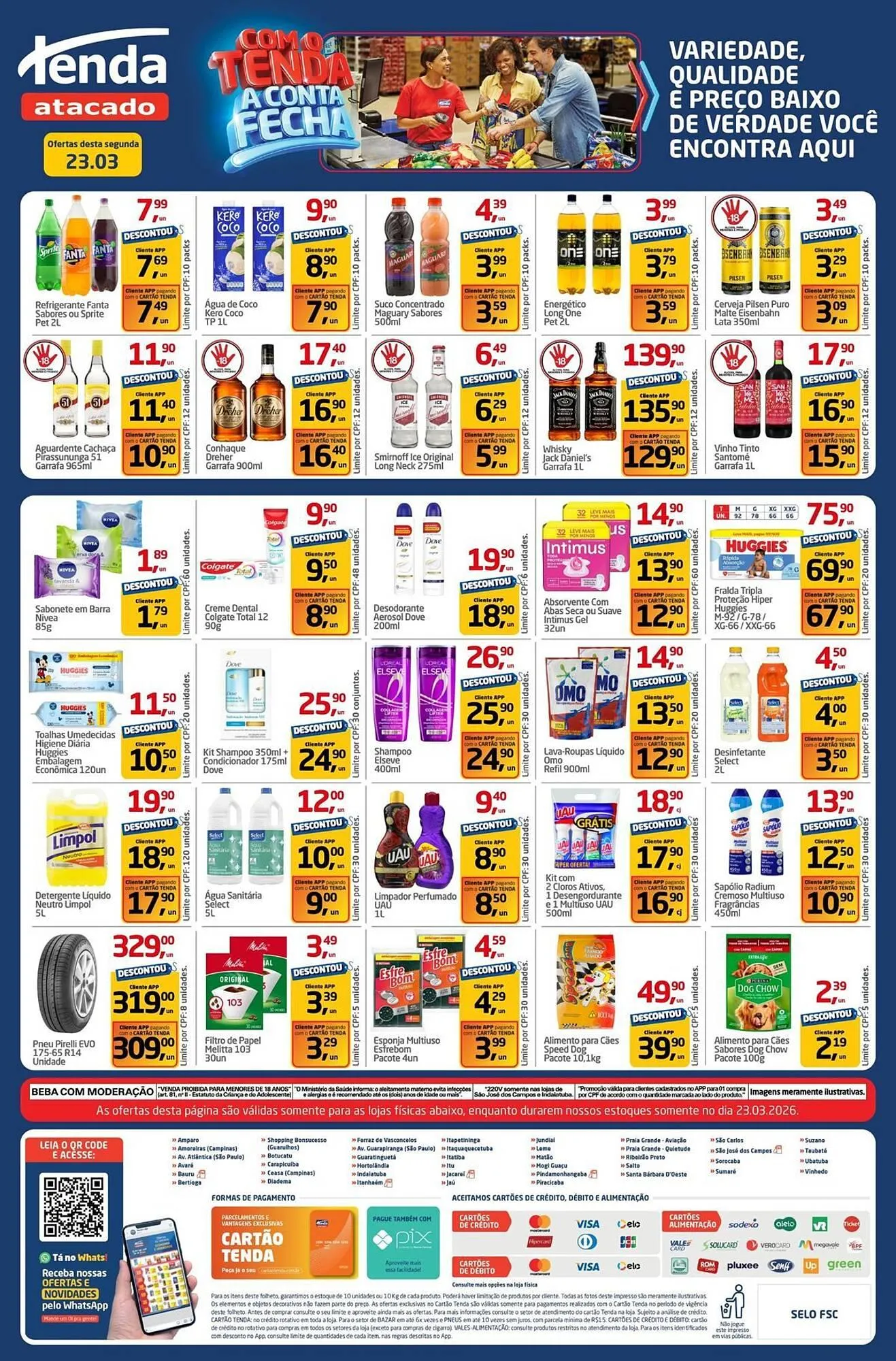 Encarte de Folheto Tenda Atacado 23 de março até 23 de março 2026 - Pagina 2
