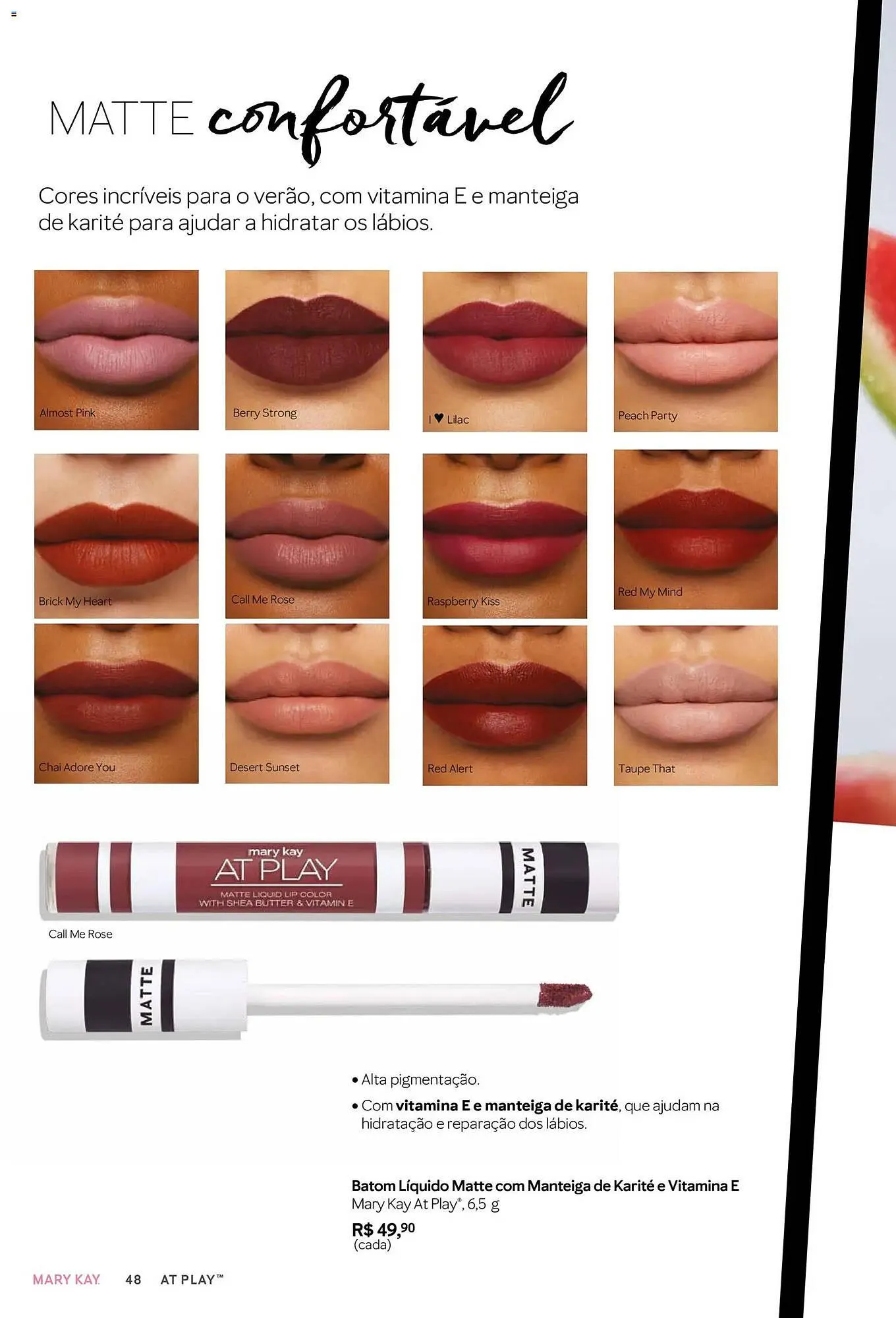 Encarte de Revista Mary Kay 1 de março até 1 de maio 2026 - Pagina 48
