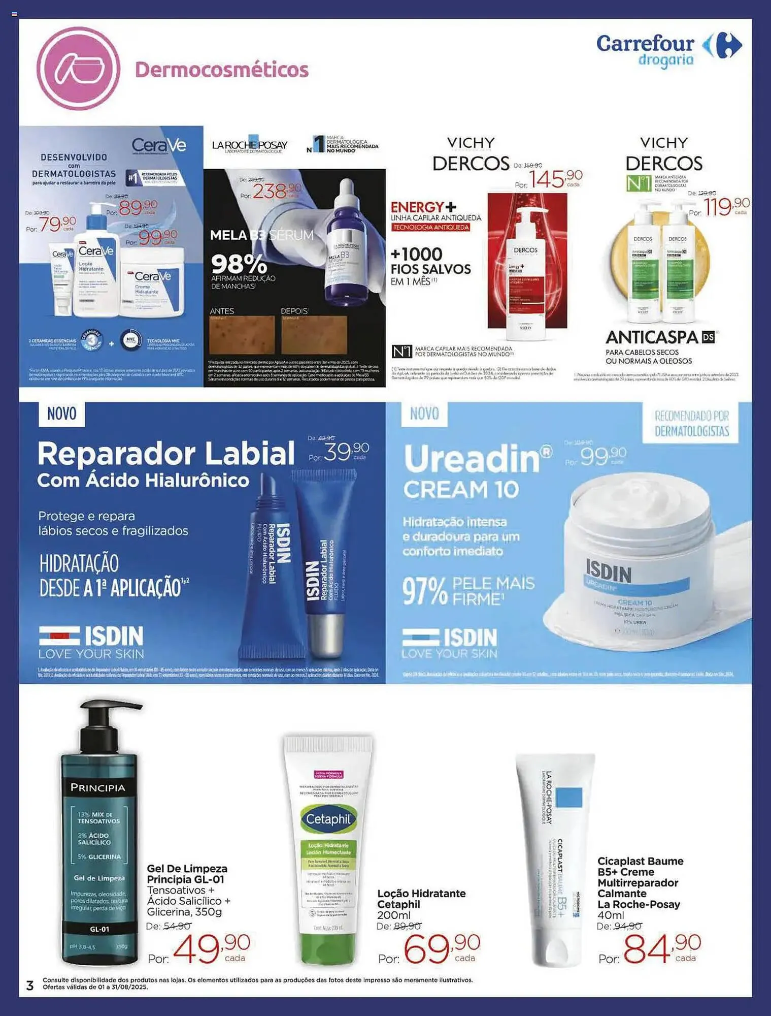 Encarte de Catálogo Carrefour 1 de agosto até 31 de agosto 2025 - Pagina 3