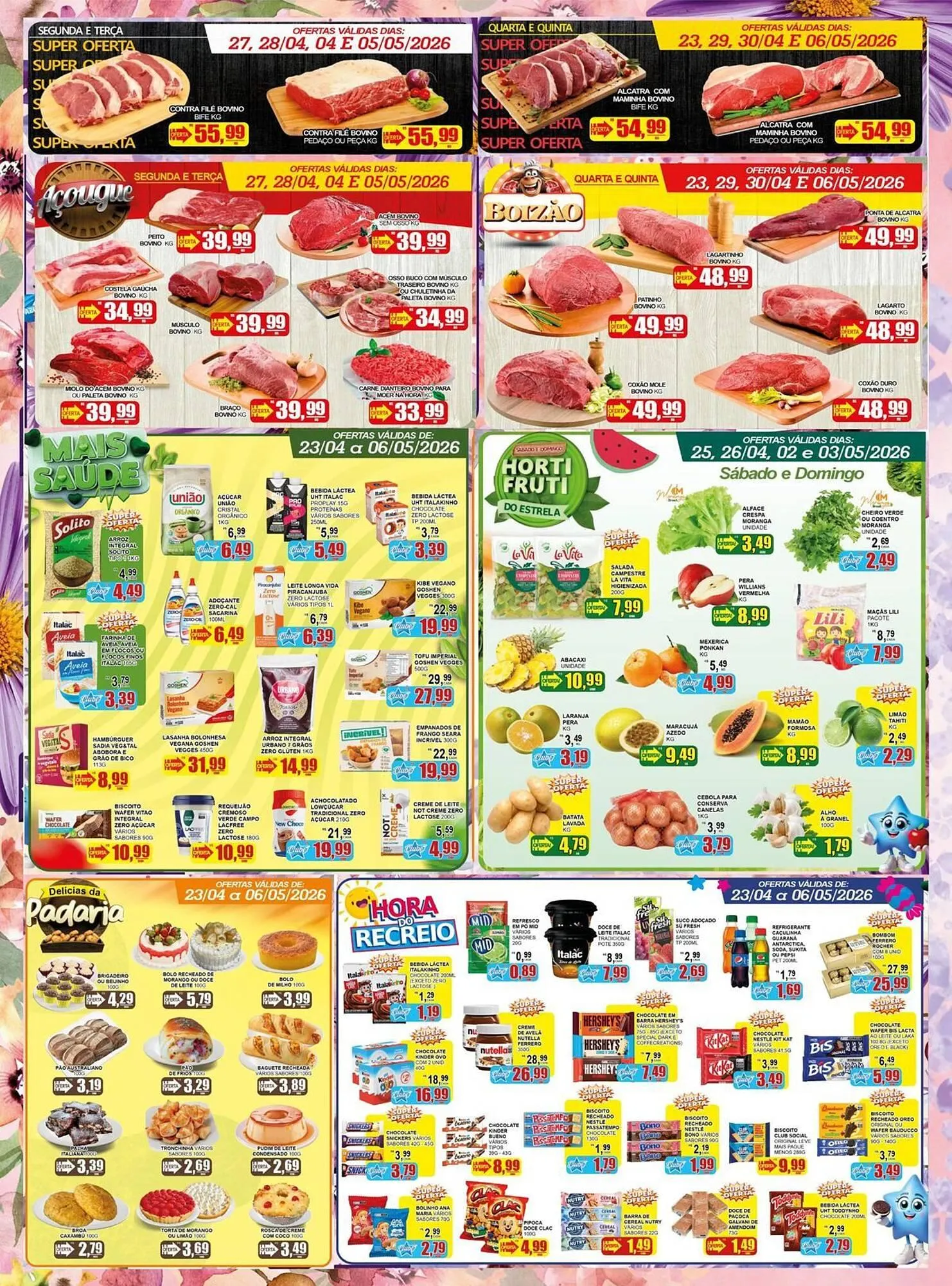 Encarte de Folheto Supermercado Estrela Azul 23 de abril até 6 de maio 2026 - Pagina 2