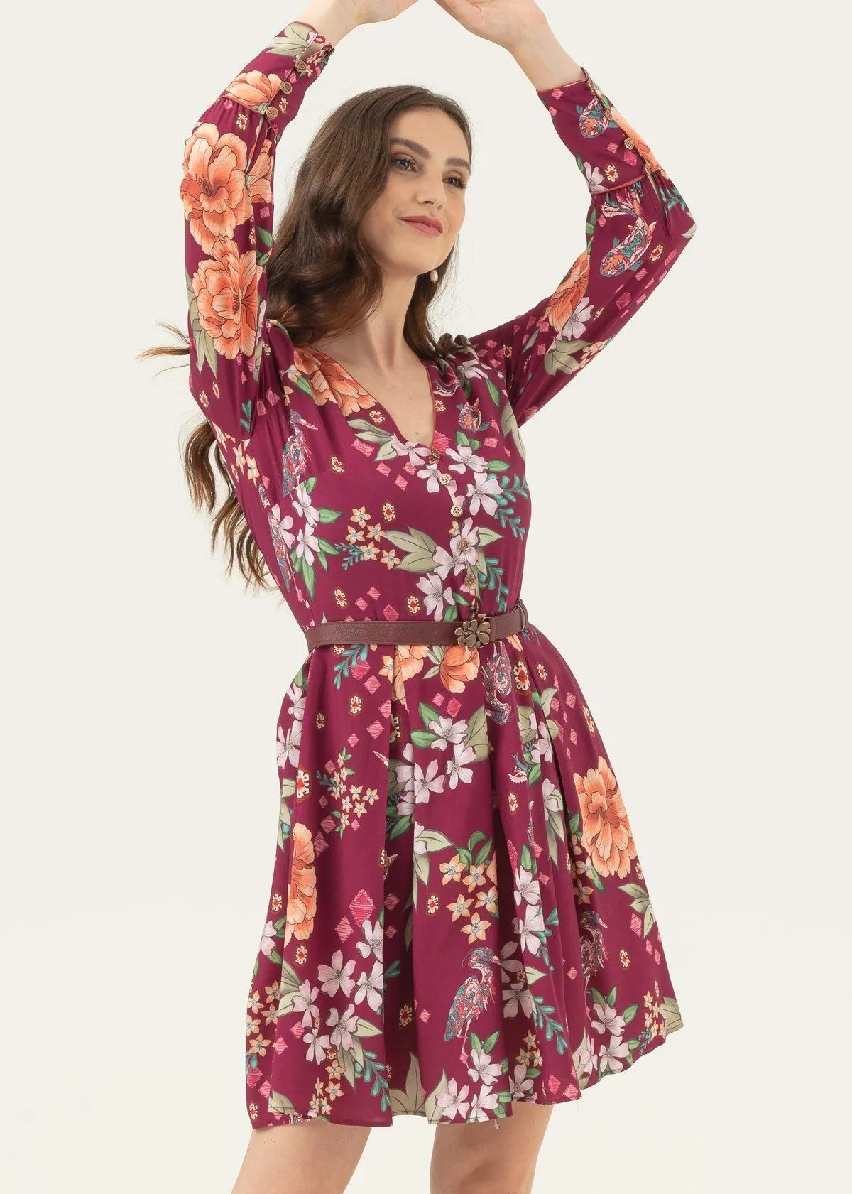 Vestido Curto Magia de Taiwan