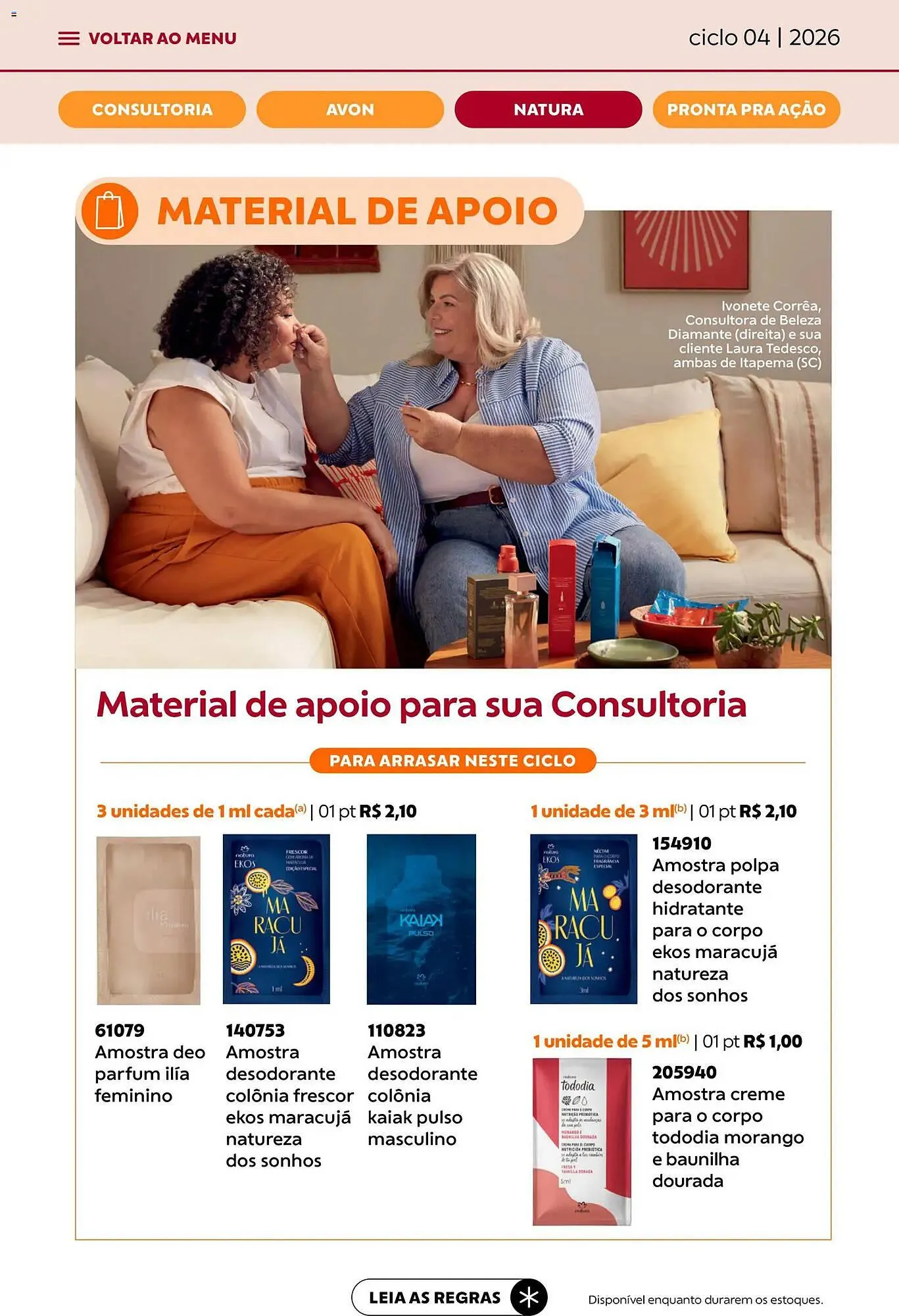 Encarte de Catálogo Avon 18 de fevereiro até 17 de março 2026 - Pagina 37