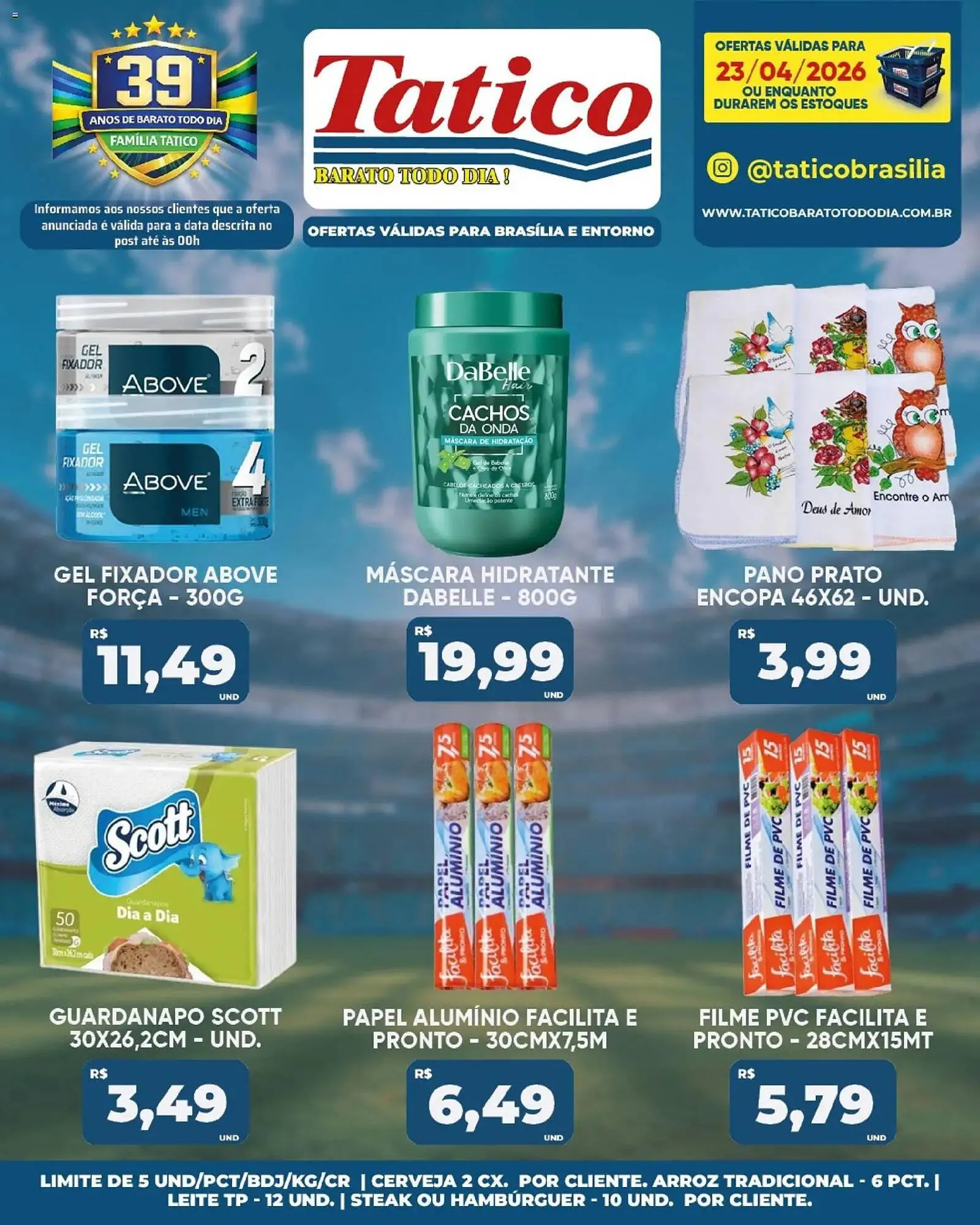 Encarte de Tabloide Tatico 24 de abril até 24 de abril 2026 - Pagina 50