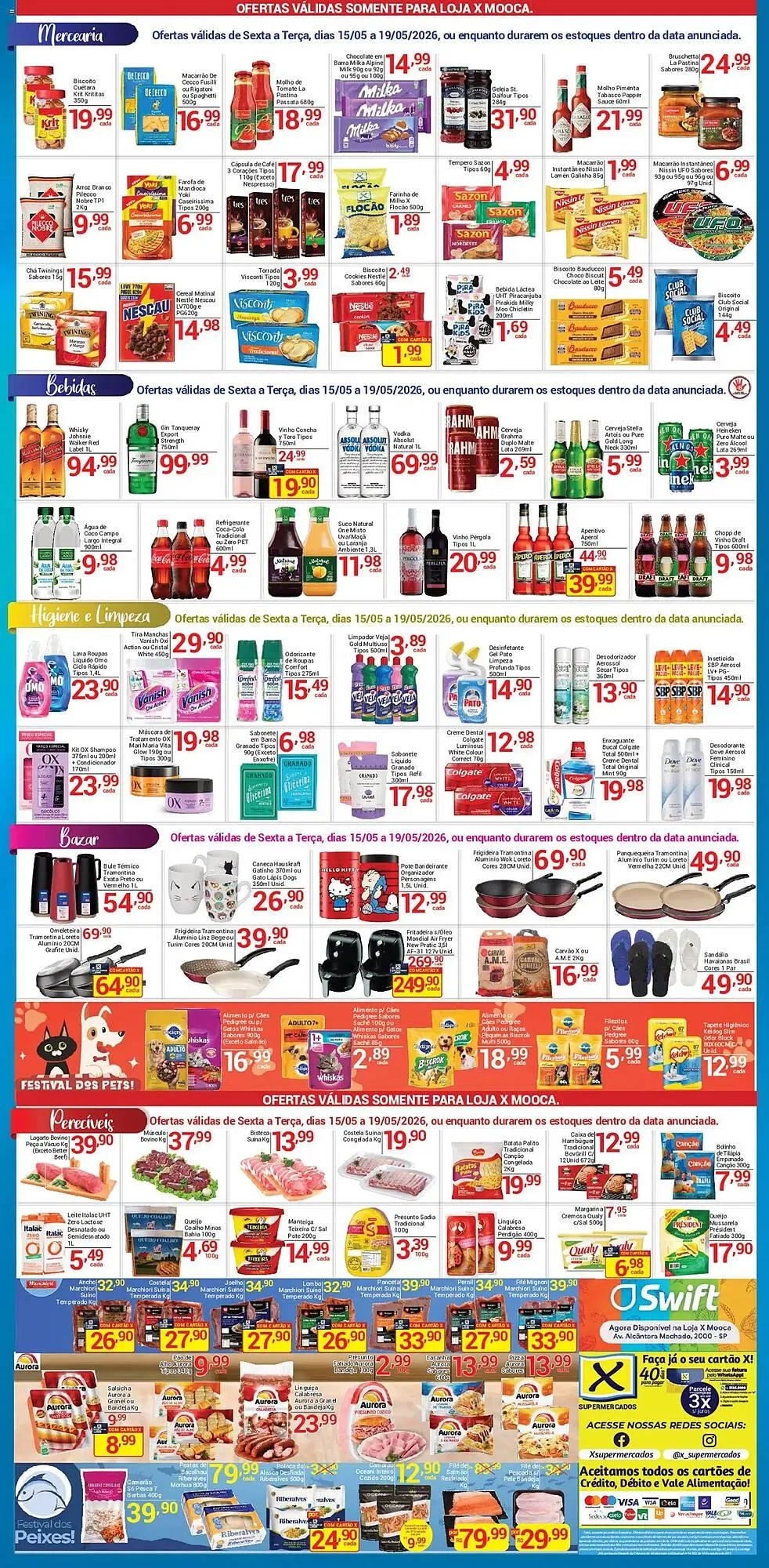 Encarte de Folheto X Supermercados 16 de maio até 19 de maio 2026 - Pagina 2