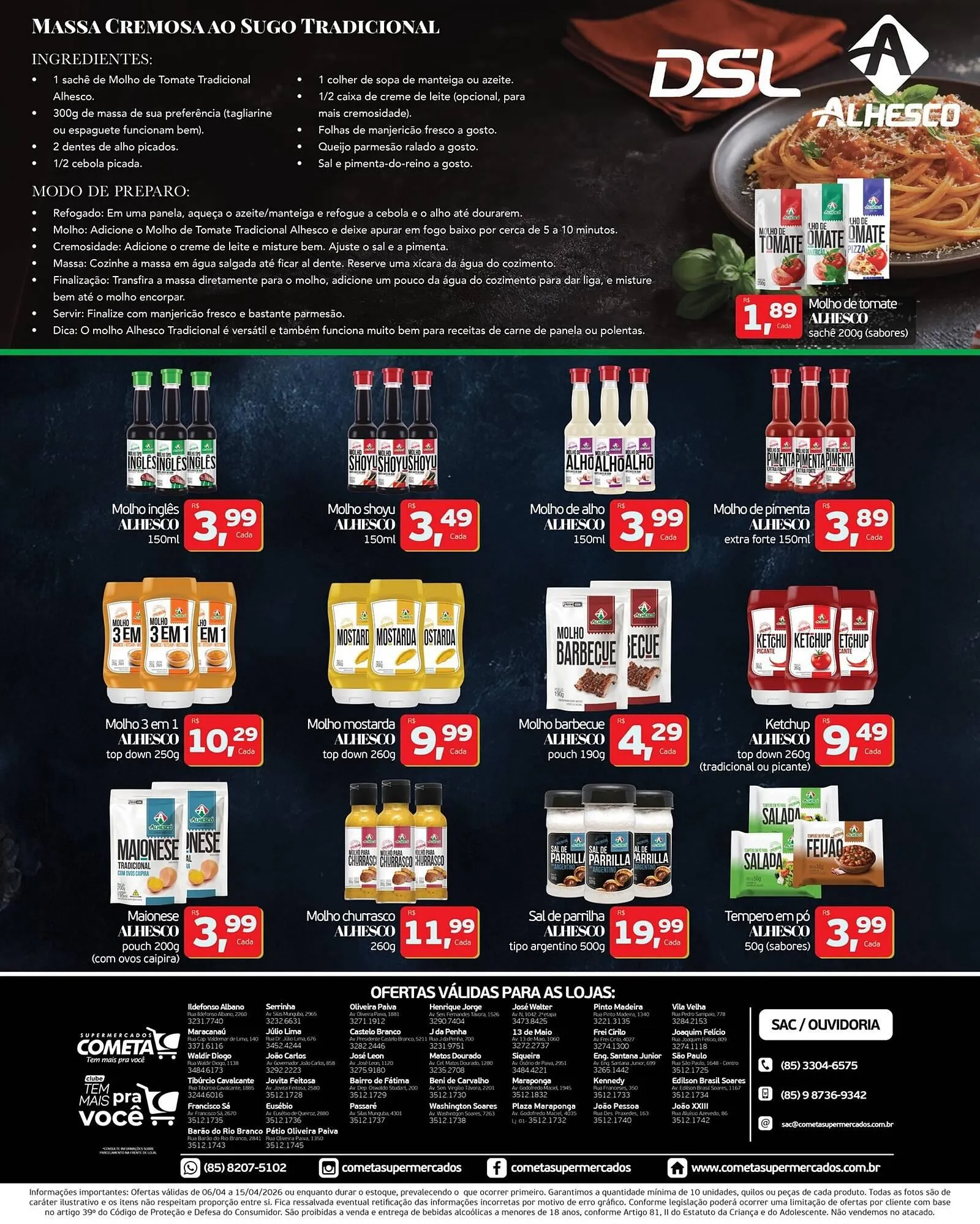 Encarte de Encarte Cometa Supermercados 9 de abril até 15 de abril 2026 - Pagina 2