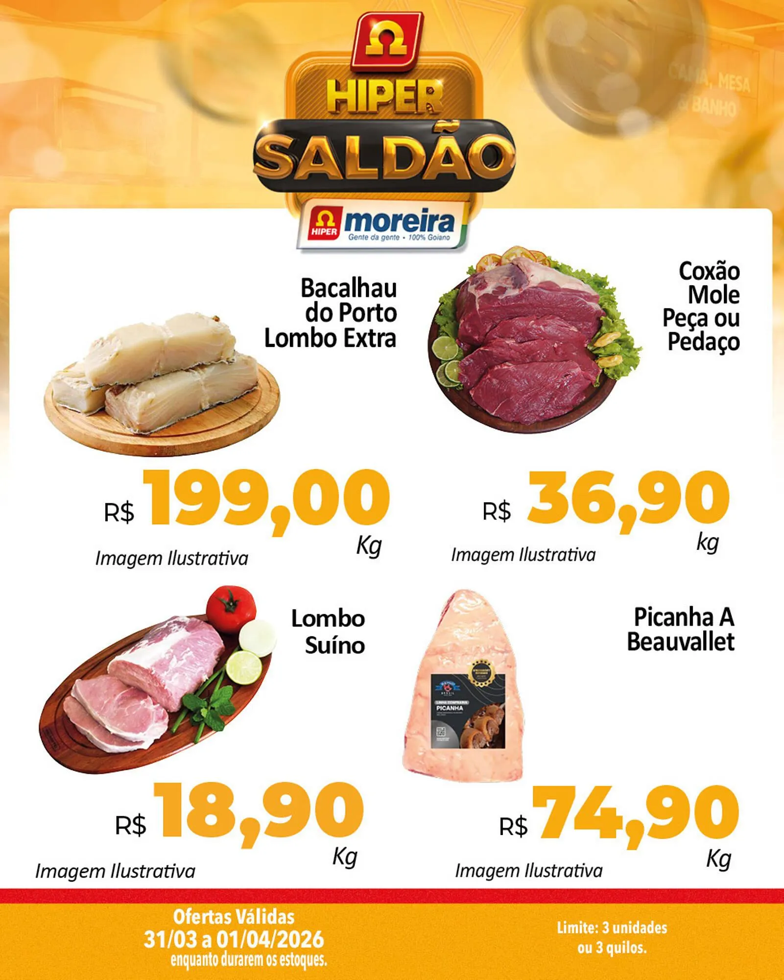 Encarte de Catálogo Hiper Moreira 31 de março até 1 de abril 2026 - Pagina 5