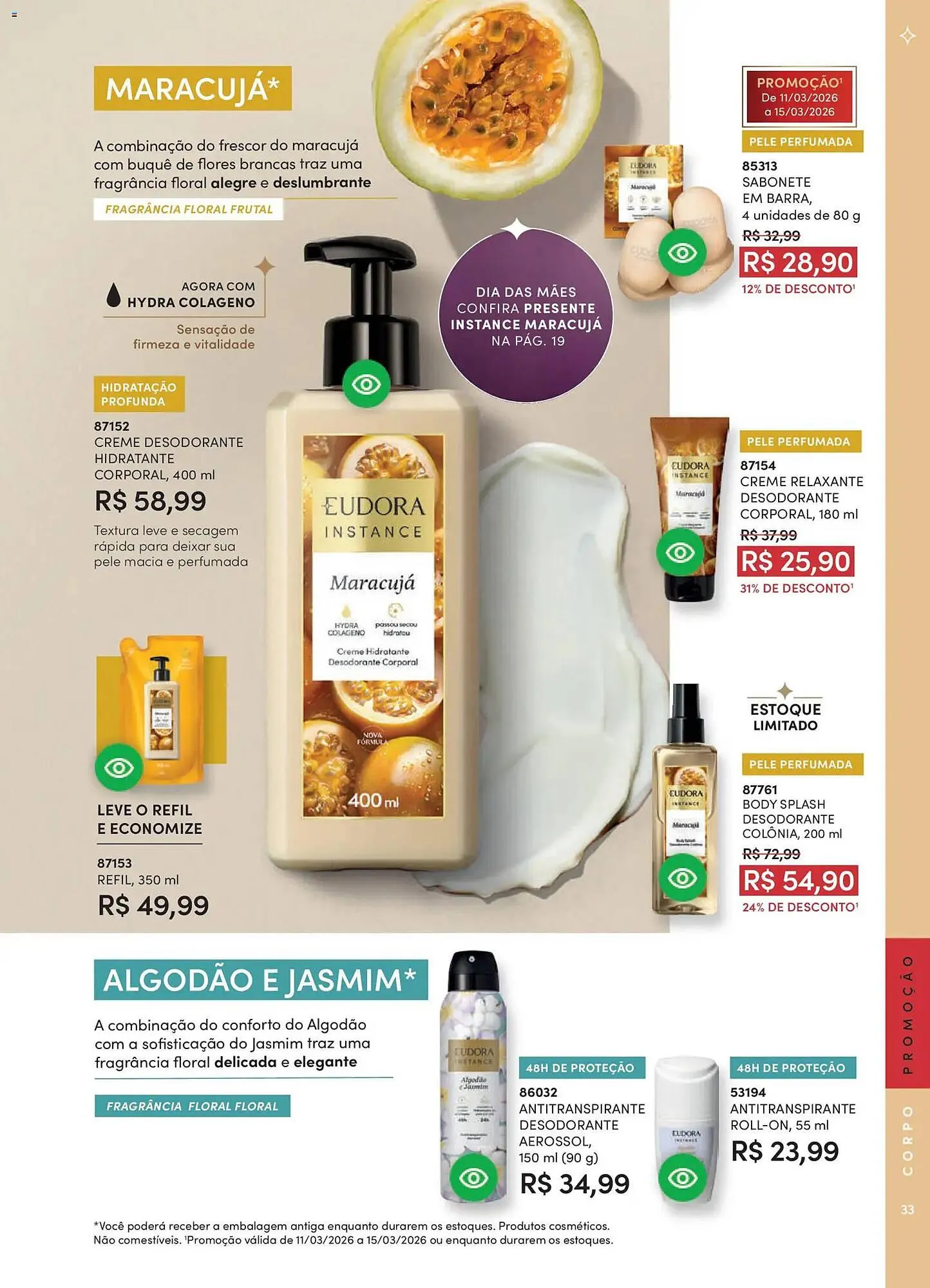 Encarte de Catálogo Eudora 11 de março até 10 de abril 2026 - Pagina 41