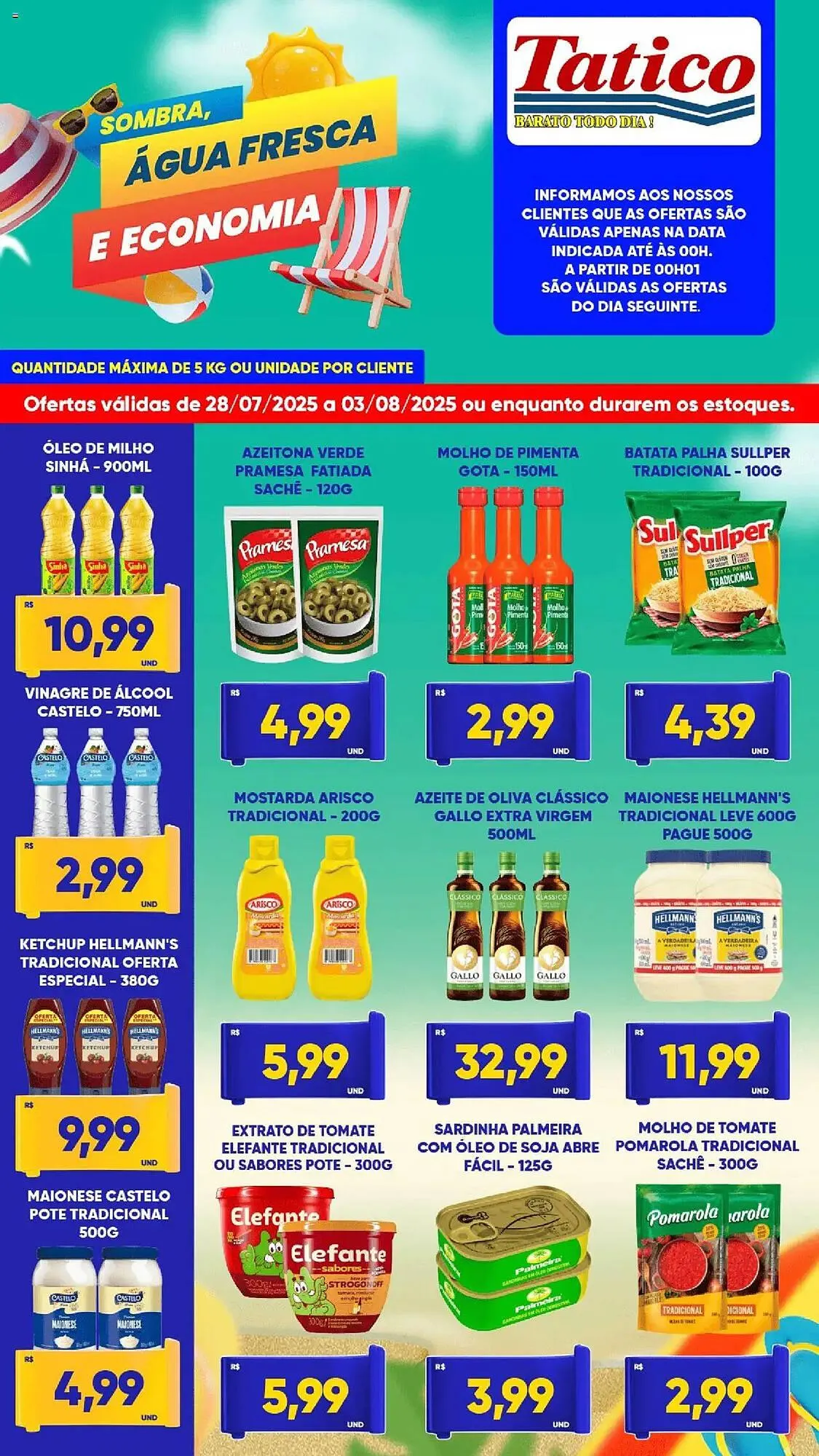 Encarte de Catálogo Tatico 28 de julho até 5 de agosto 2025 - Pagina 4