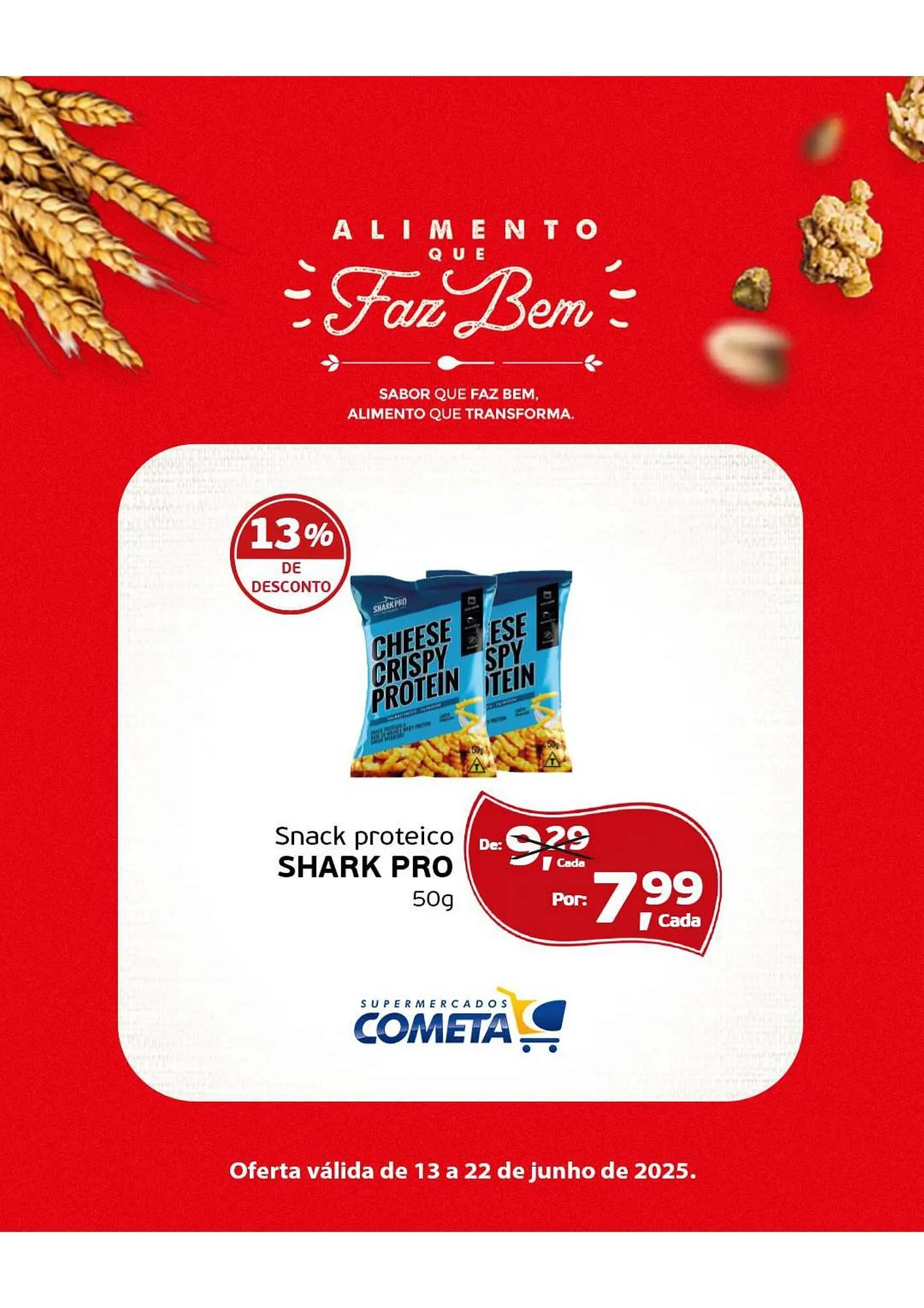 Encarte de Catálogo Cometa Supermercados 16 de junho até 22 de junho 2025 - Pagina 1