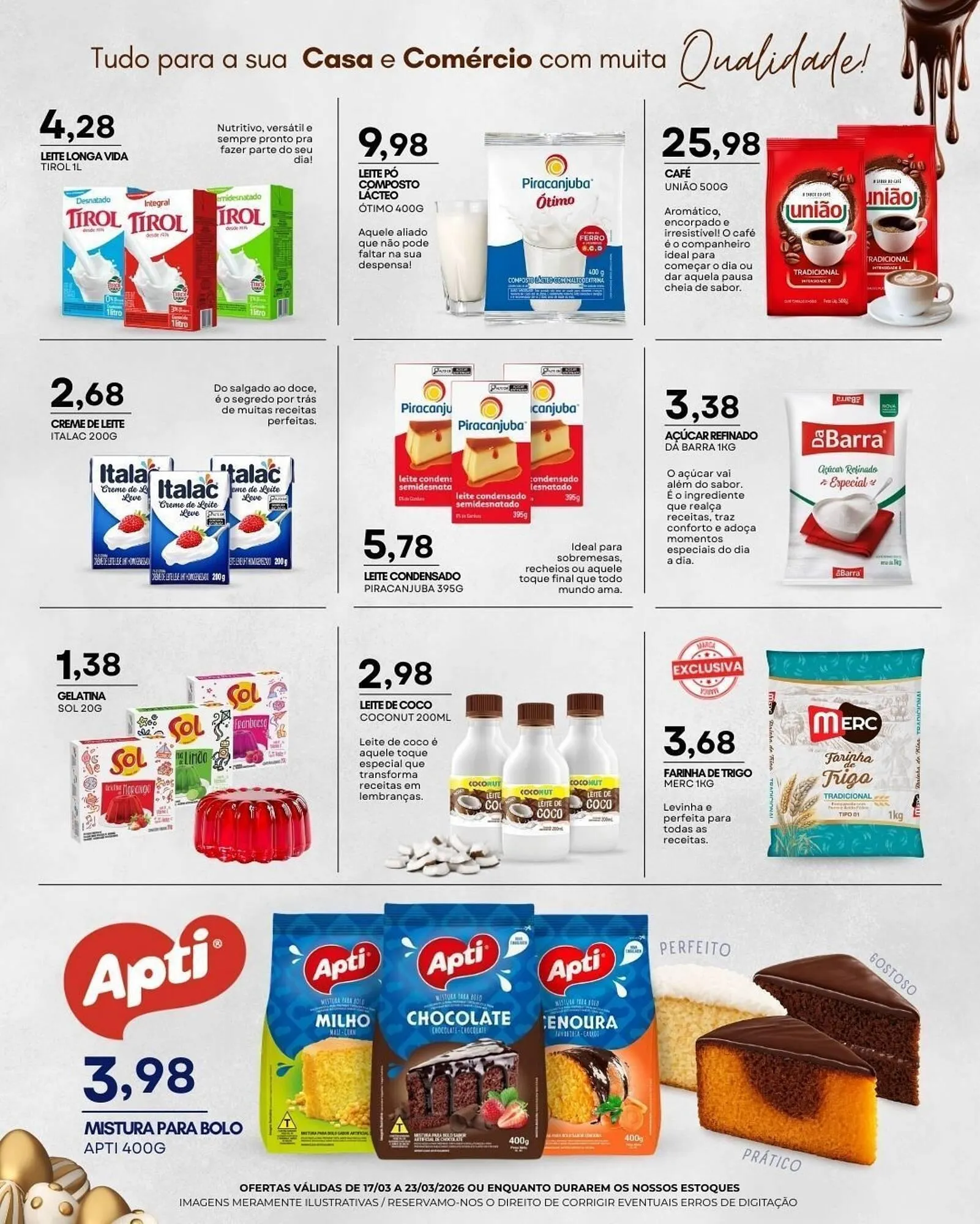 Encarte de Folheto Mercadão Atacadista 17 de março até 23 de março 2026 - Pagina 4