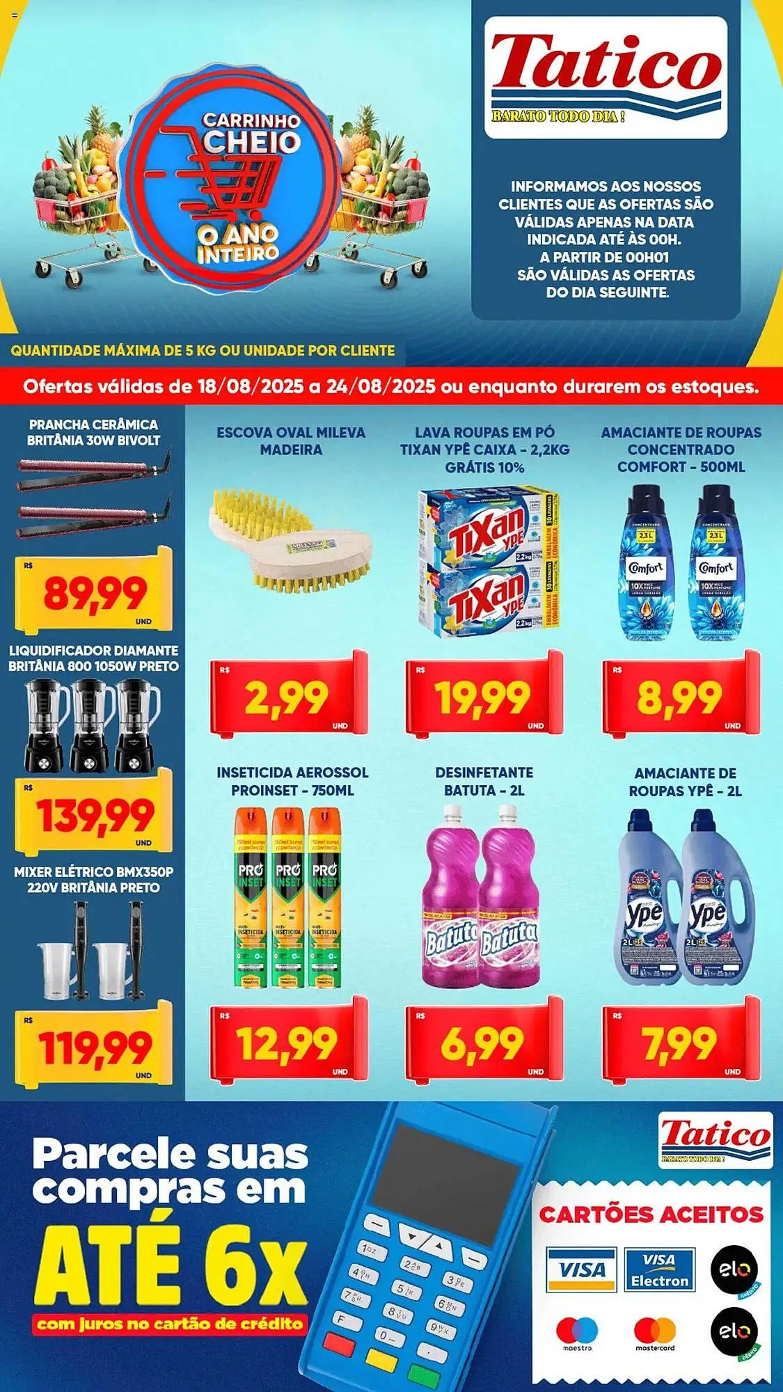 Encarte de Catálogo Tatico 18 de agosto até 24 de agosto 2025 - Pagina 8