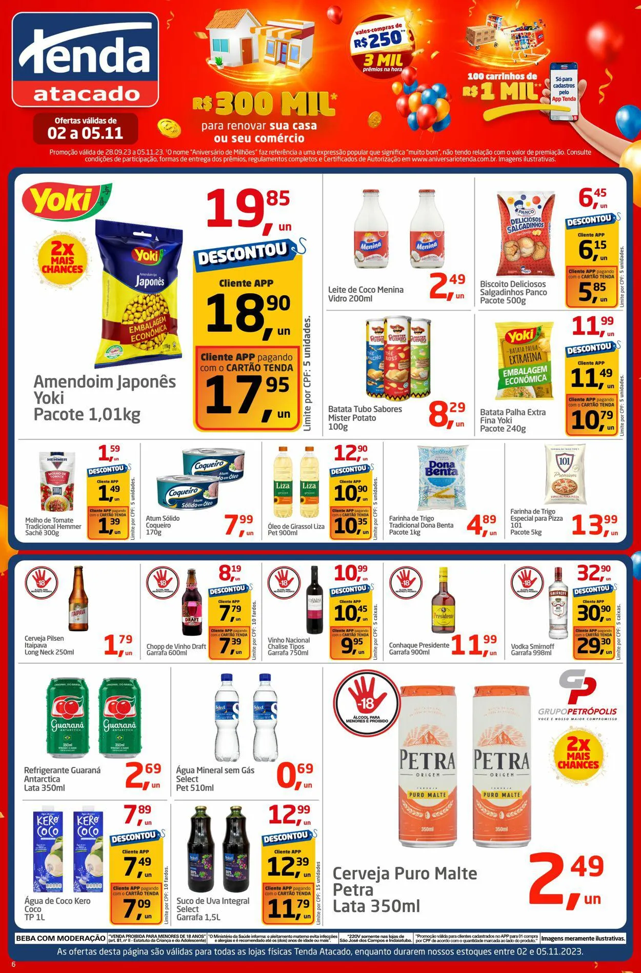 Encarte de Tenda Atacado - Amoreiras - Campinas 2 de novembro até 5 de novembro 2023 - Pagina 6