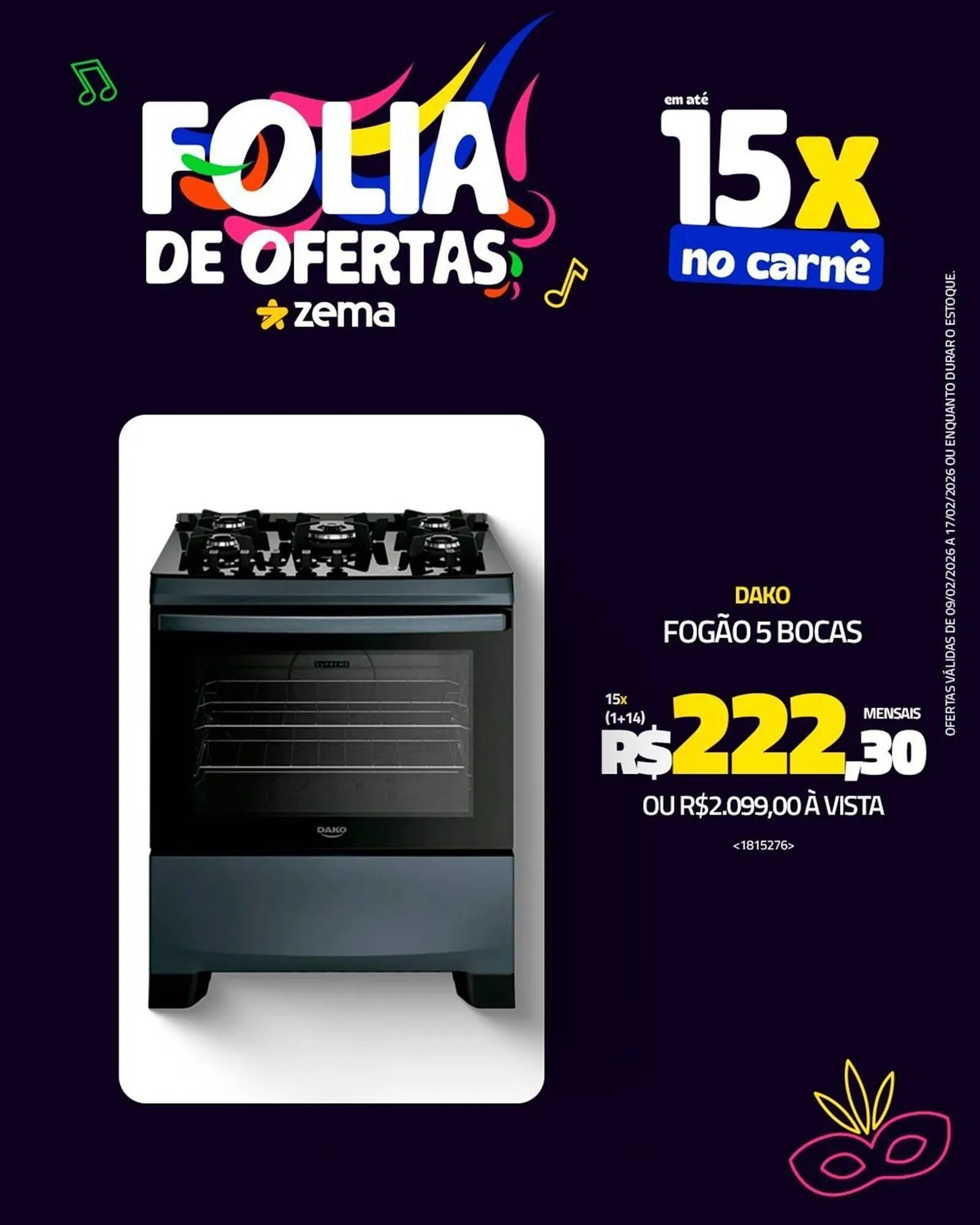 Encarte de Folheto Zema 9 de fevereiro até 17 de fevereiro 2026 - Pagina 5
